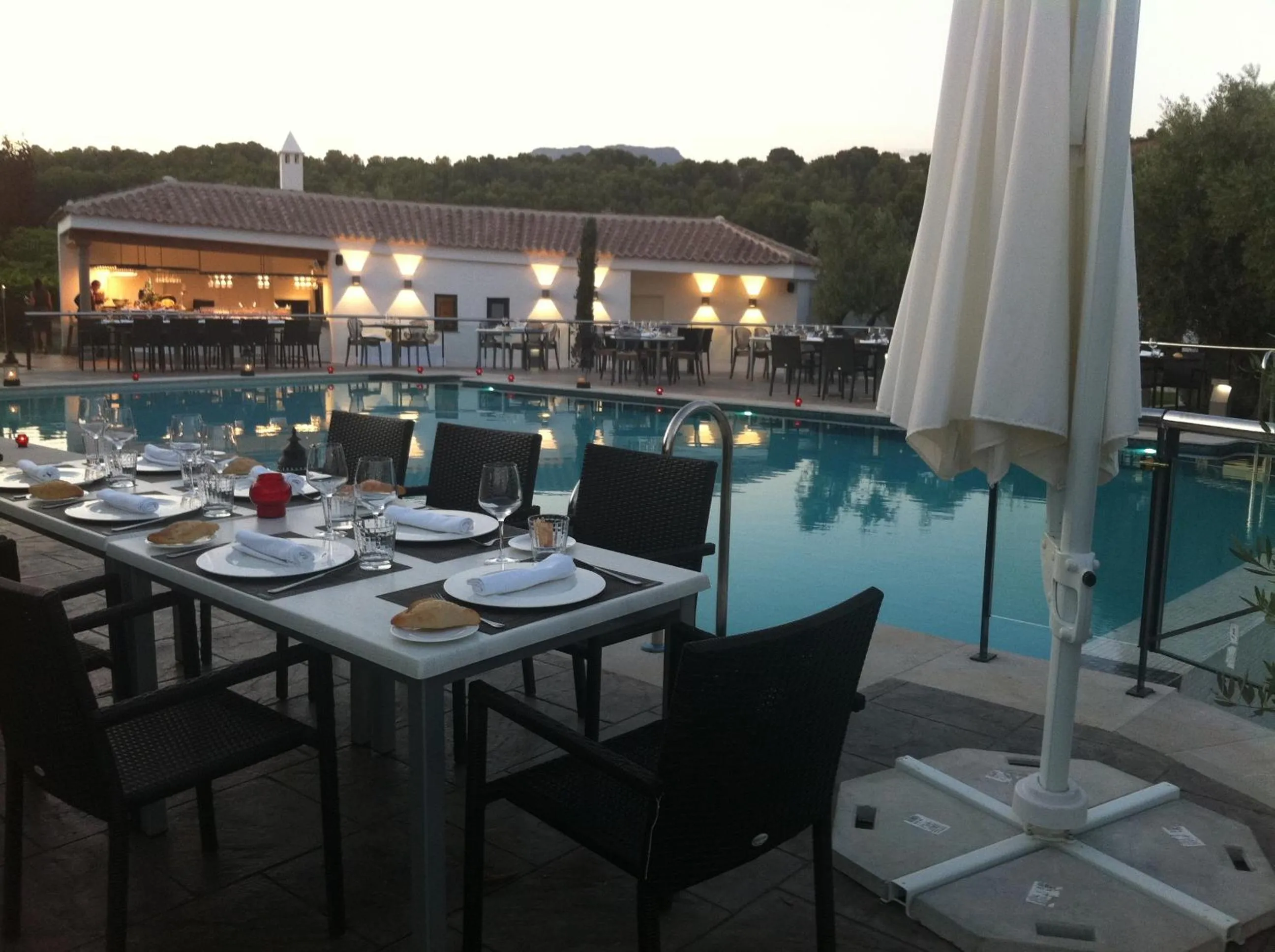 Swimming pool in Hotel & Winery Señorío de Nevada
