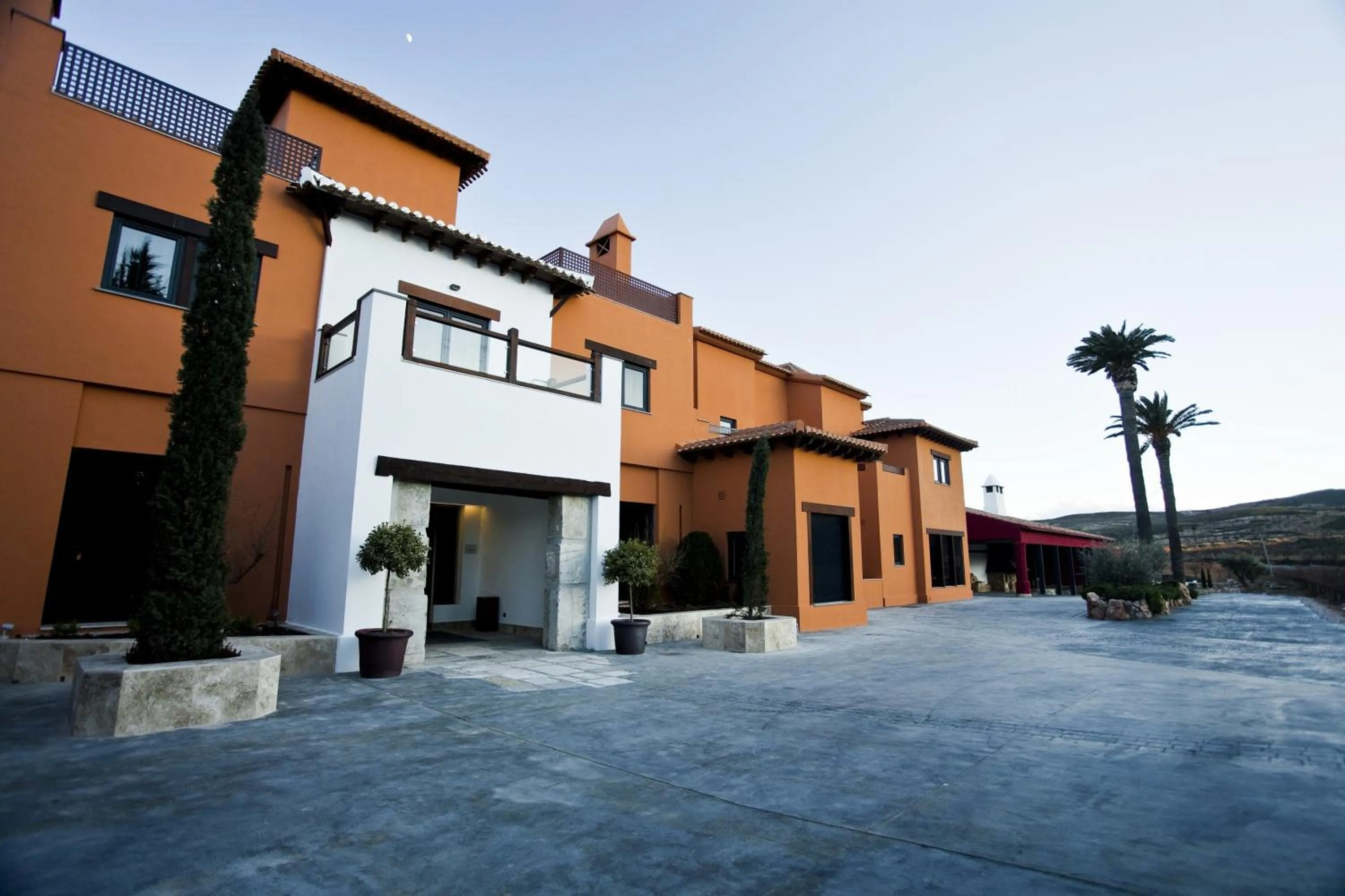 Facade/entrance in Hotel & Winery Señorío de Nevada