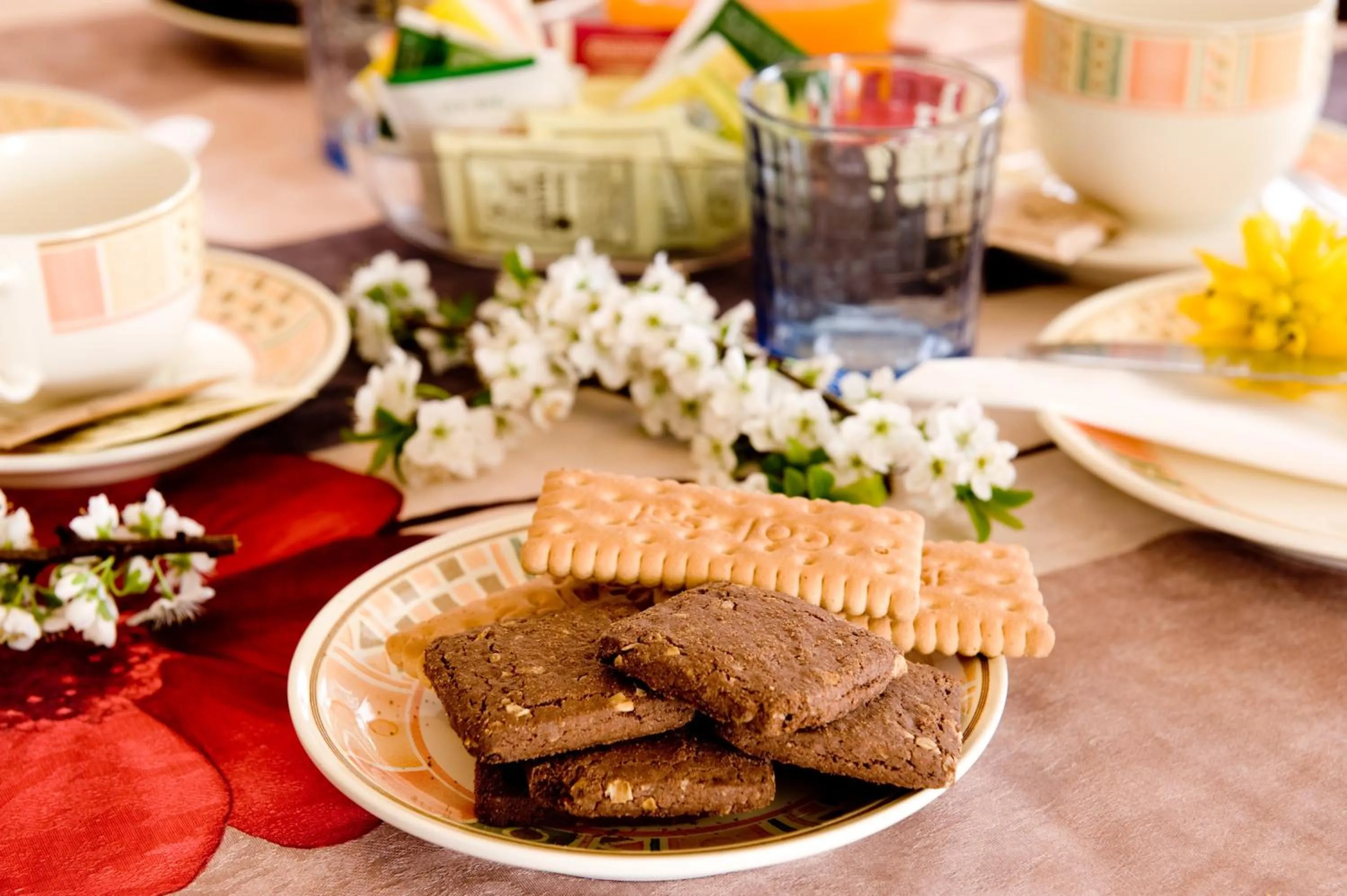 Food and drinks in B&B Daniel