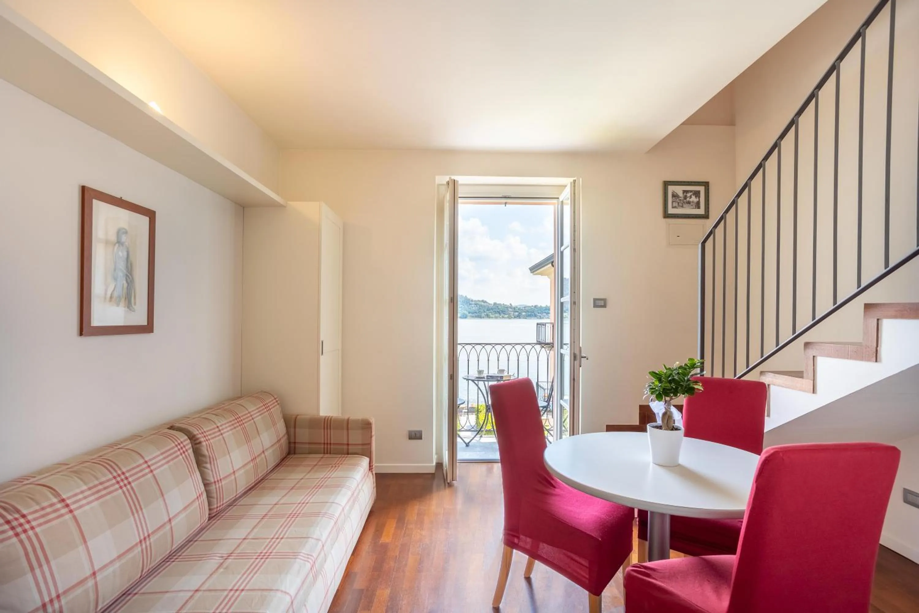 Living room in Resort Antico Verbano