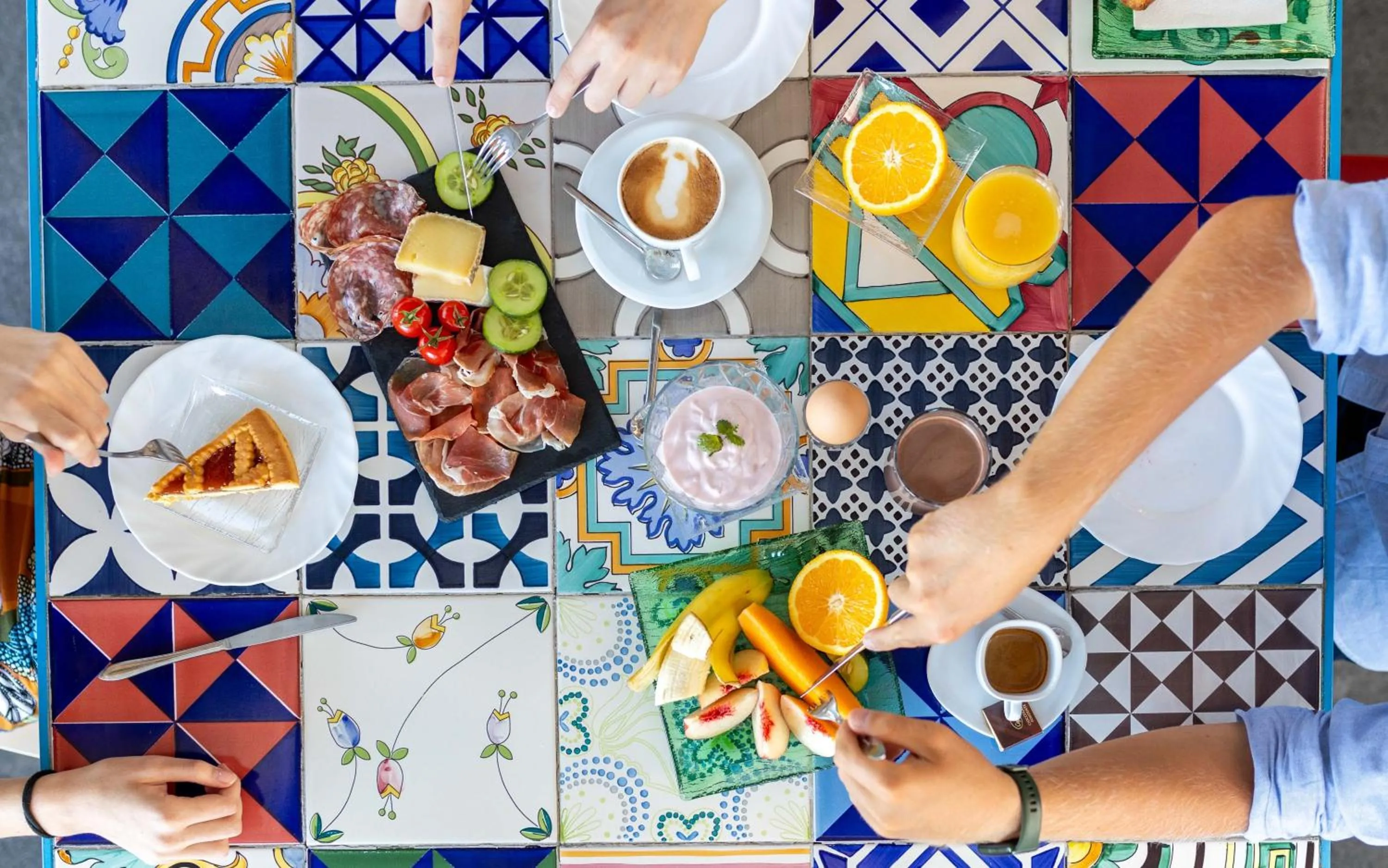 Breakfast in Resort Antico Verbano