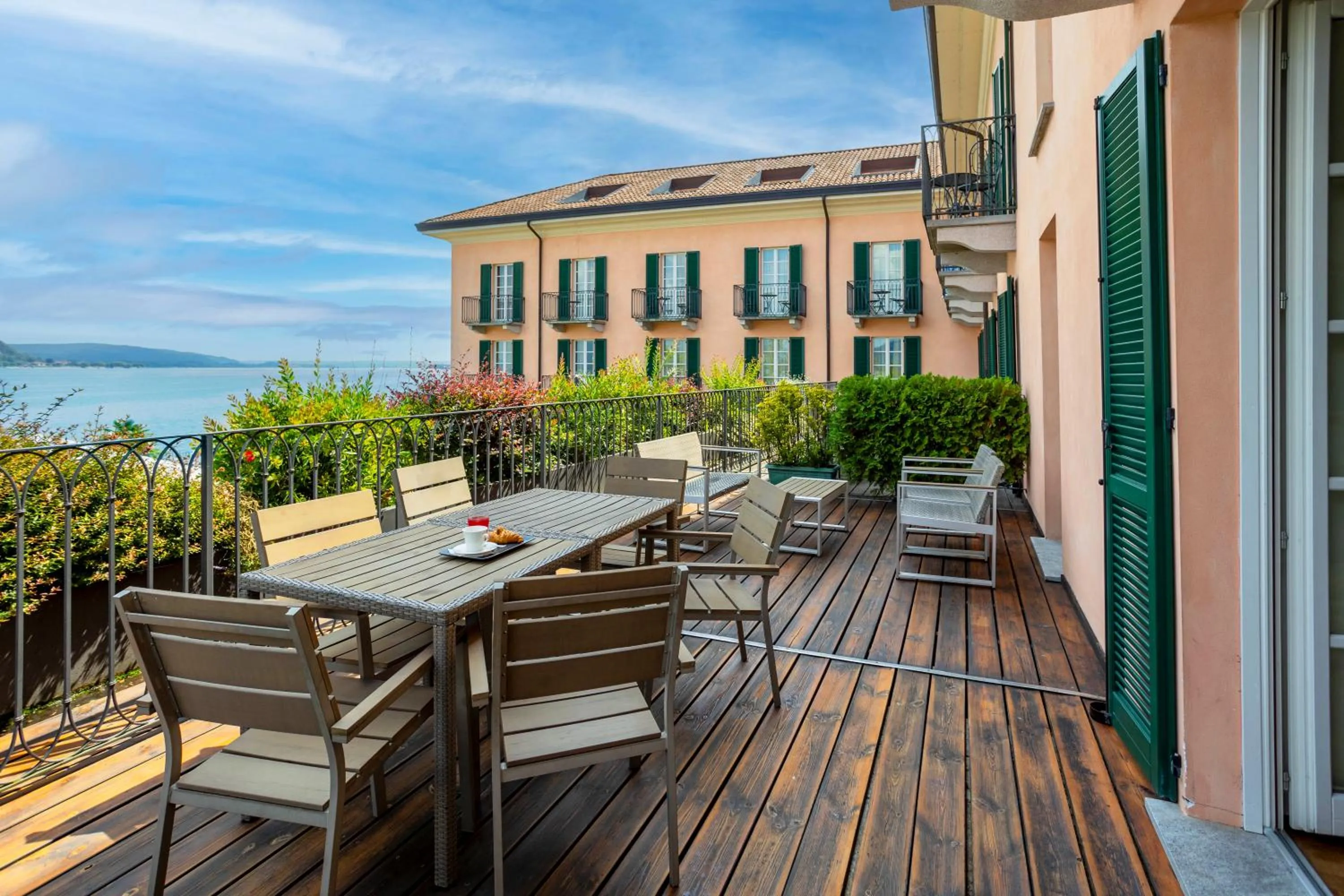 Balcony/Terrace in Resort Antico Verbano