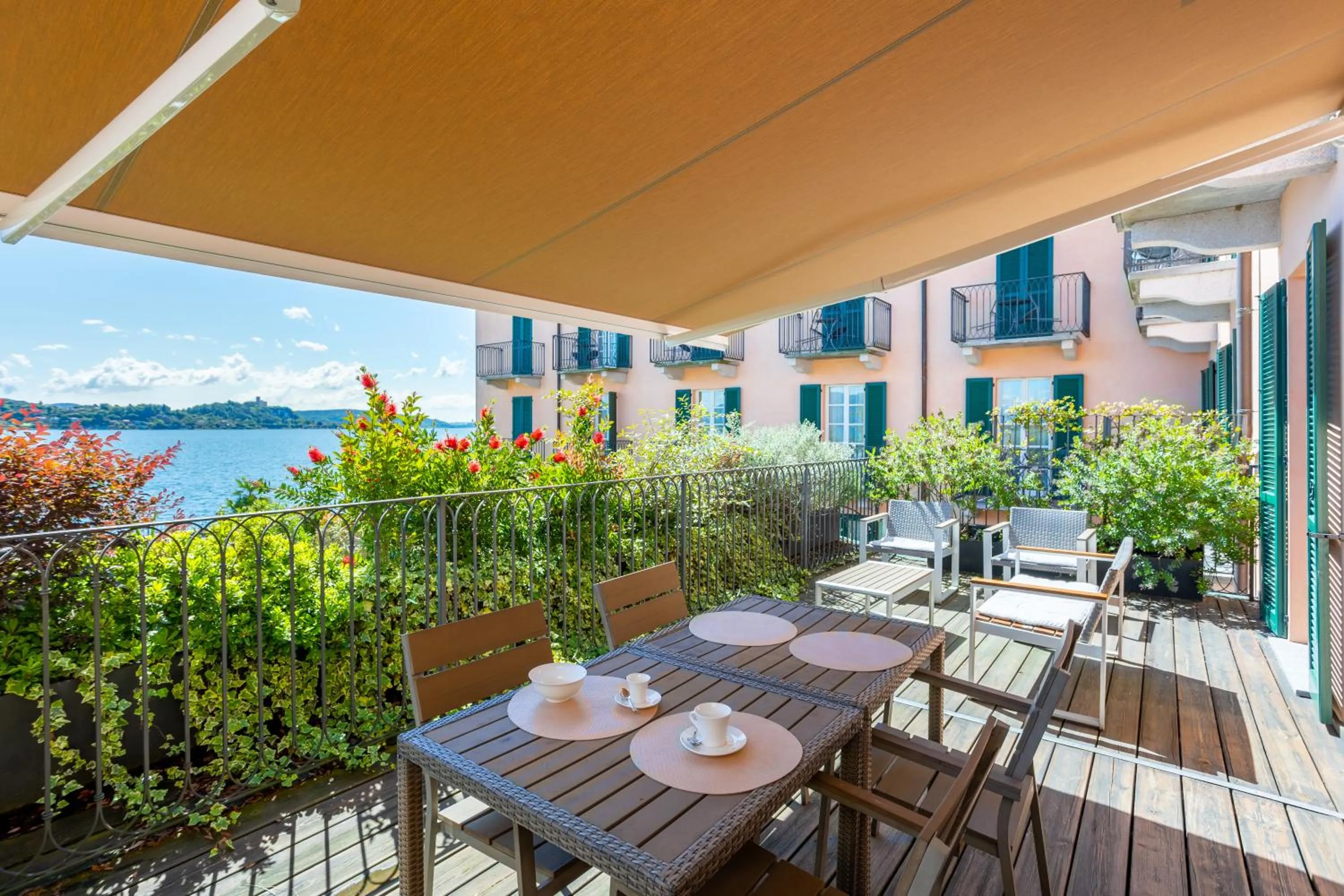Balcony/Terrace in Resort Antico Verbano