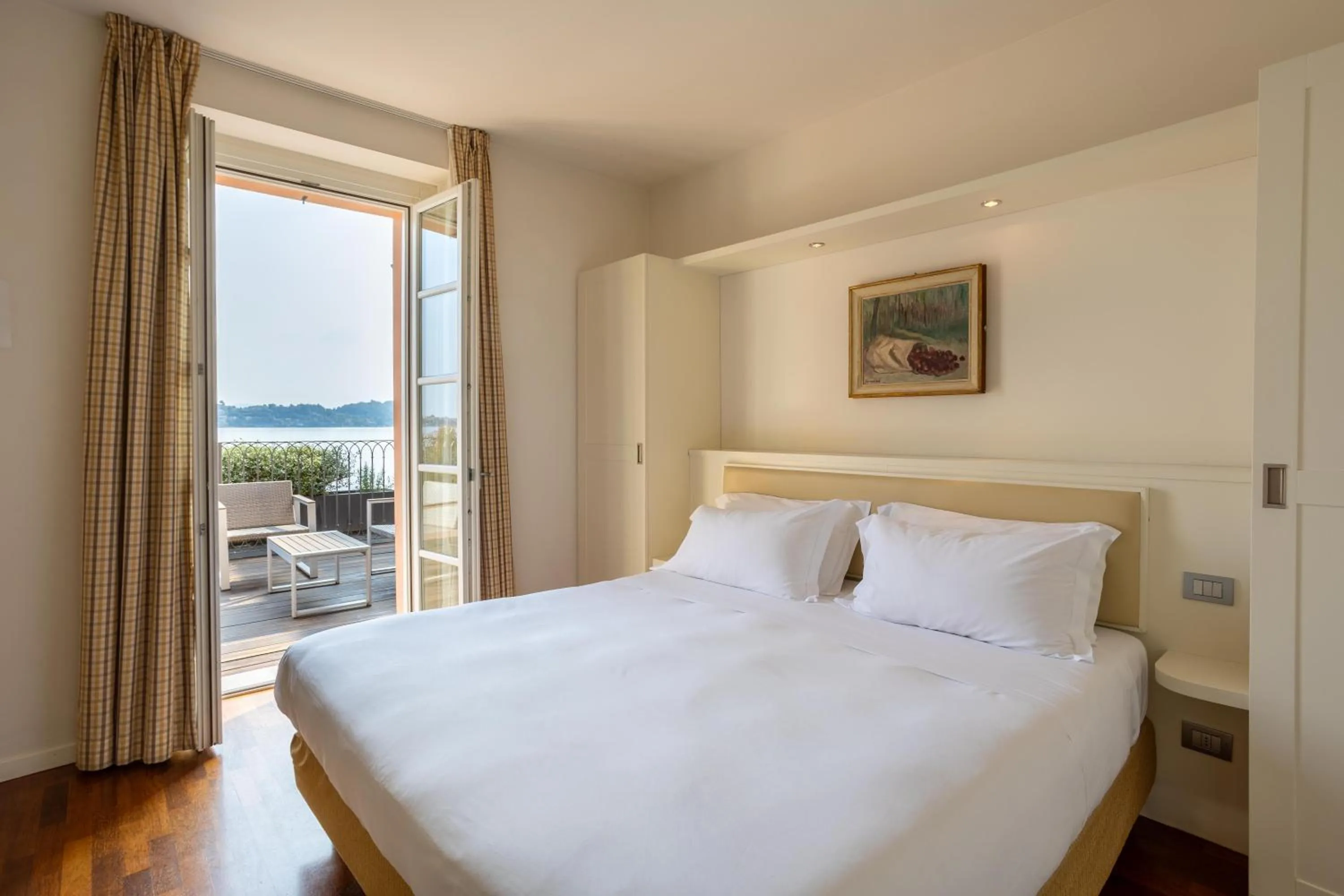 Bed in Resort Antico Verbano