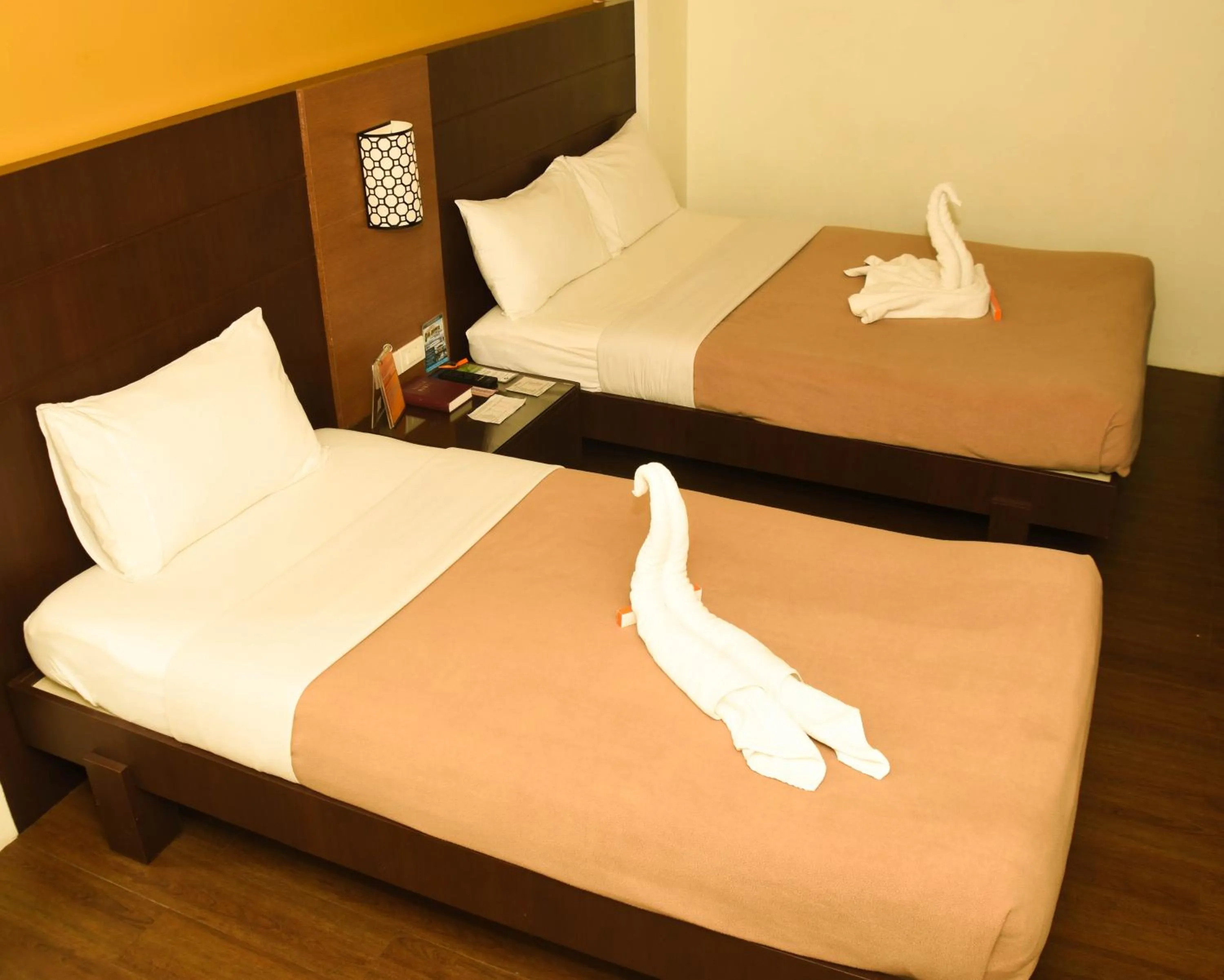 Bed in Tacloban Plaza Hotel