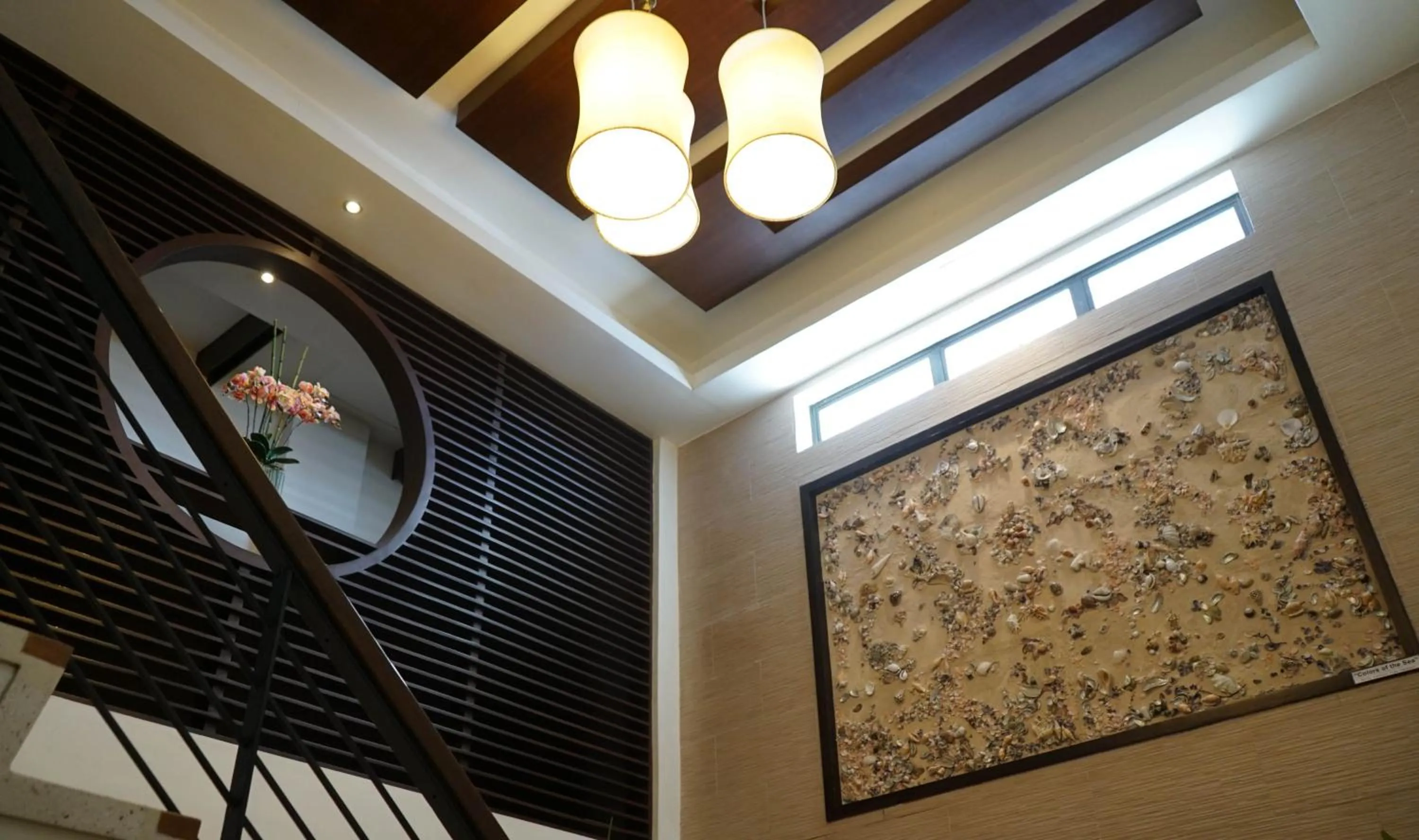 Decorative detail in Tacloban Plaza Hotel