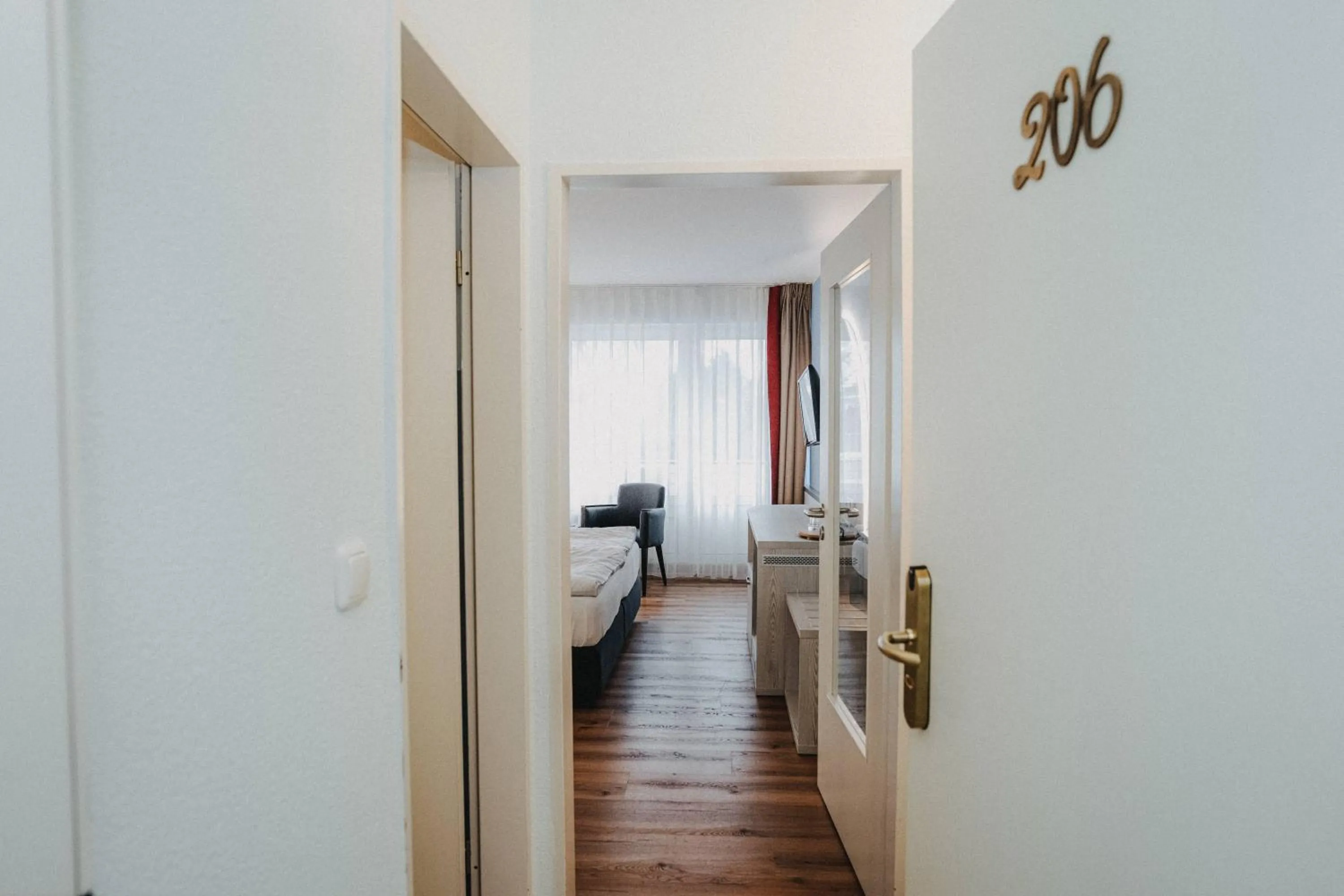 Bed in Hotel Spiekeroog