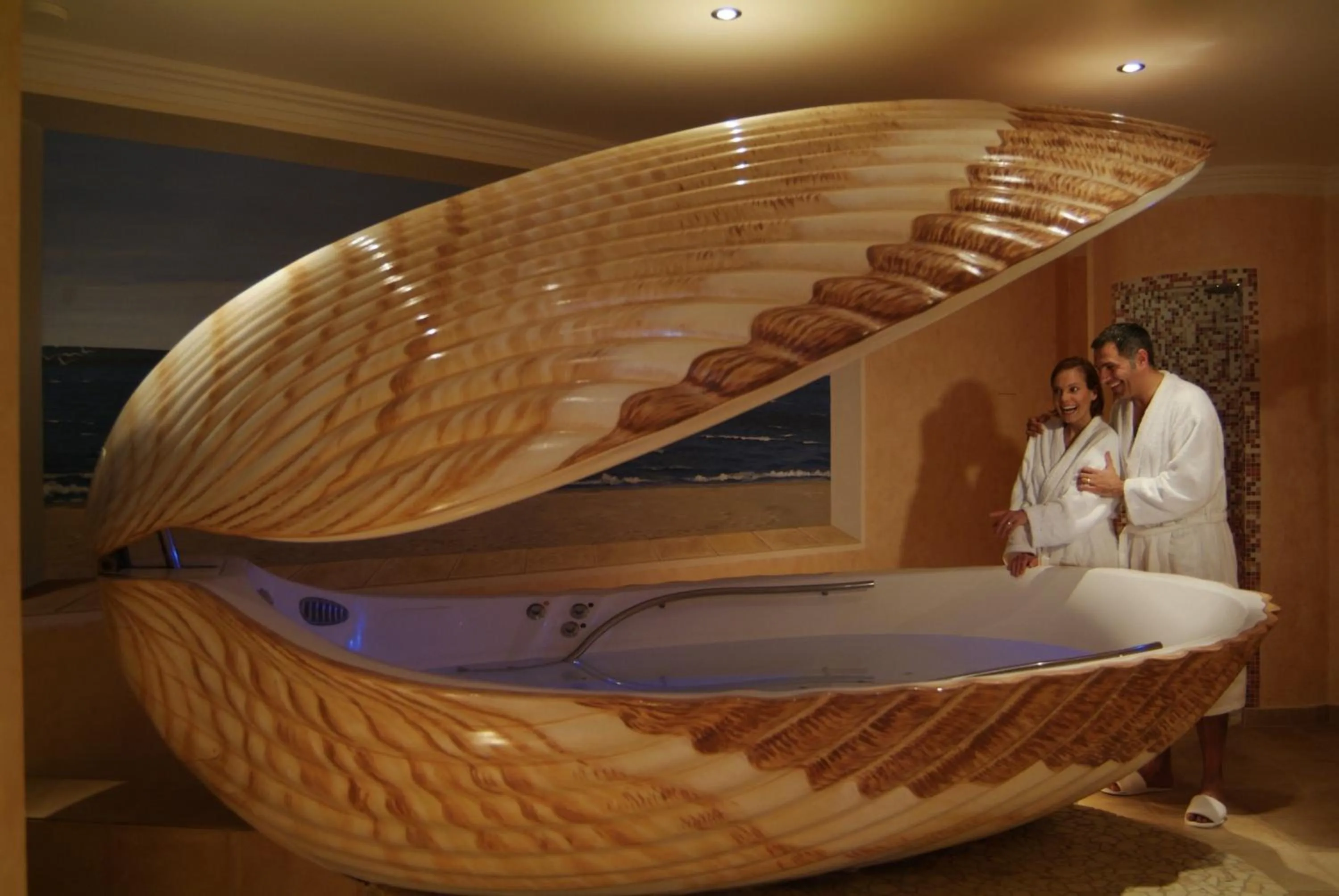 Spa and wellness centre/facilities in Hotel Spiekeroog