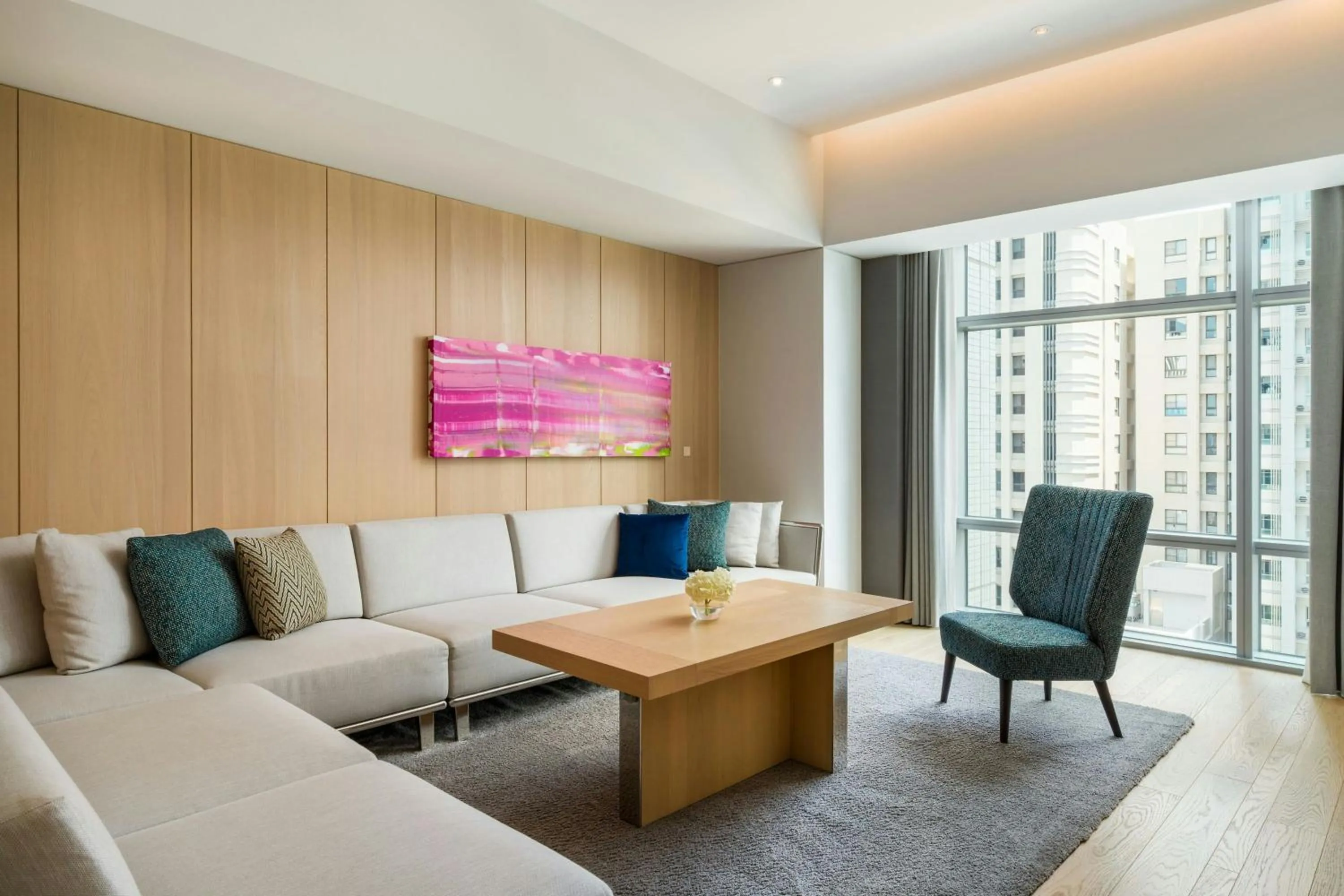 Living room in THE AMNIS, a Luxury Collection Hotel, Kaohsiung