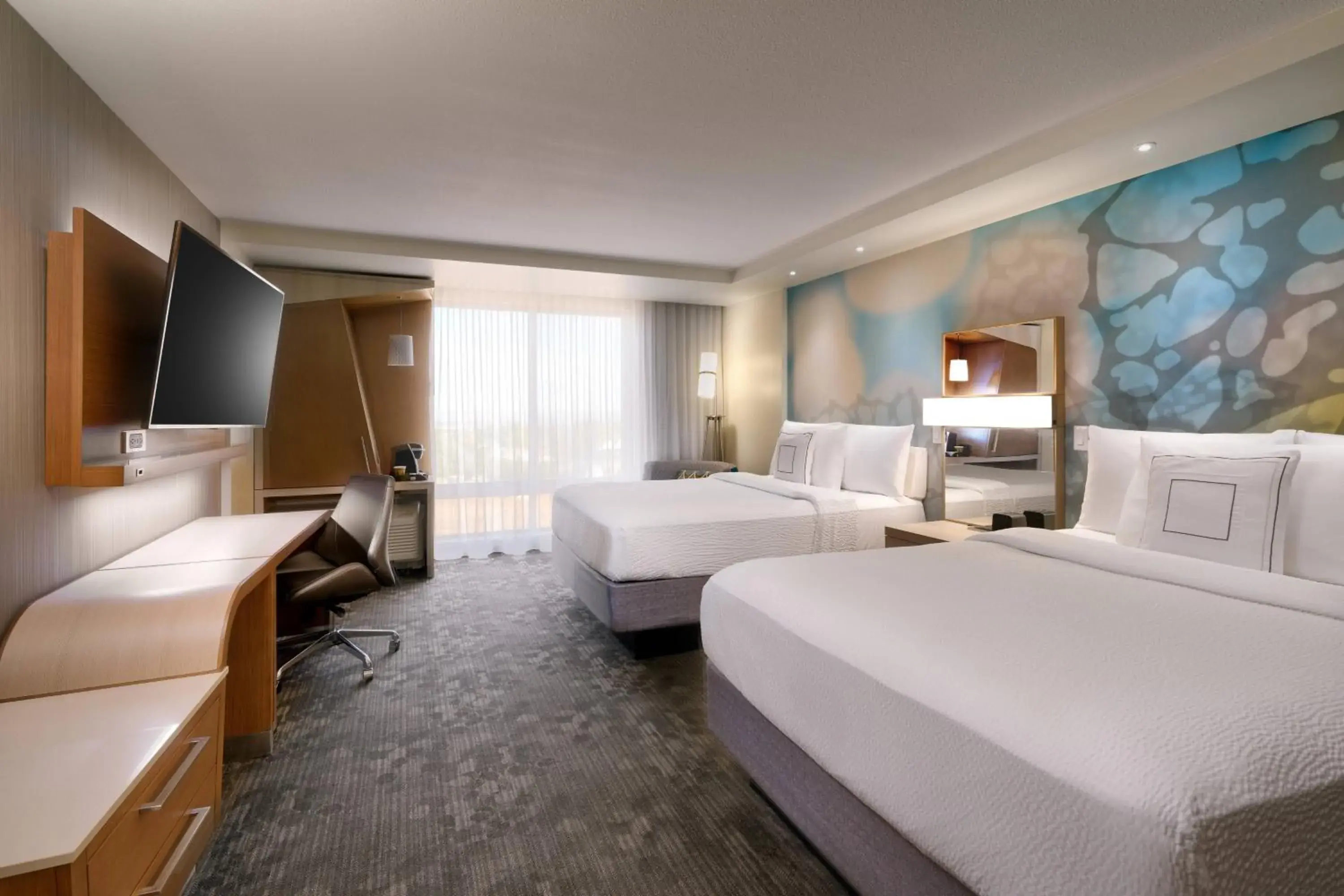 Double Queen Room in Courtyard by Marriott Cedar City Double Queen Room in Courtyard by Marriott Cedar City