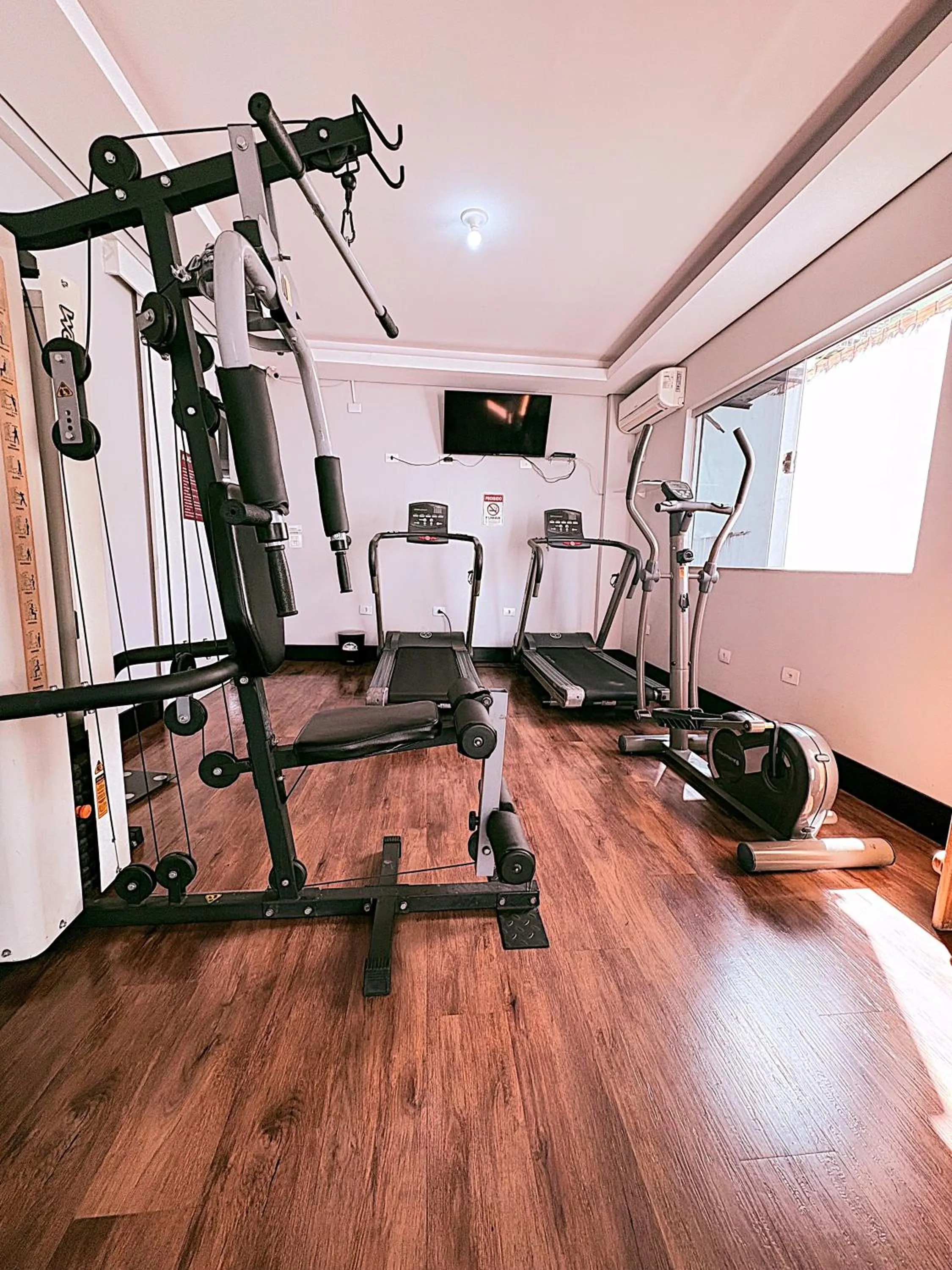 Fitness centre/facilities in Alkimia Hotel