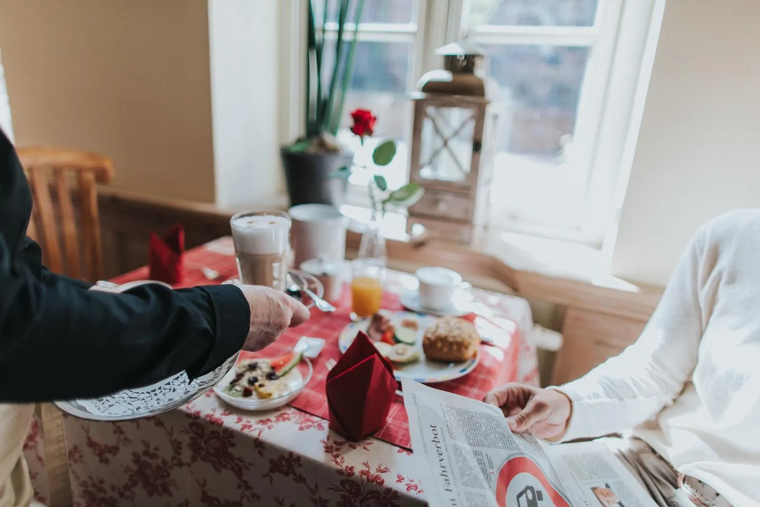 Breakfast in Hotel Altes Stadthaus