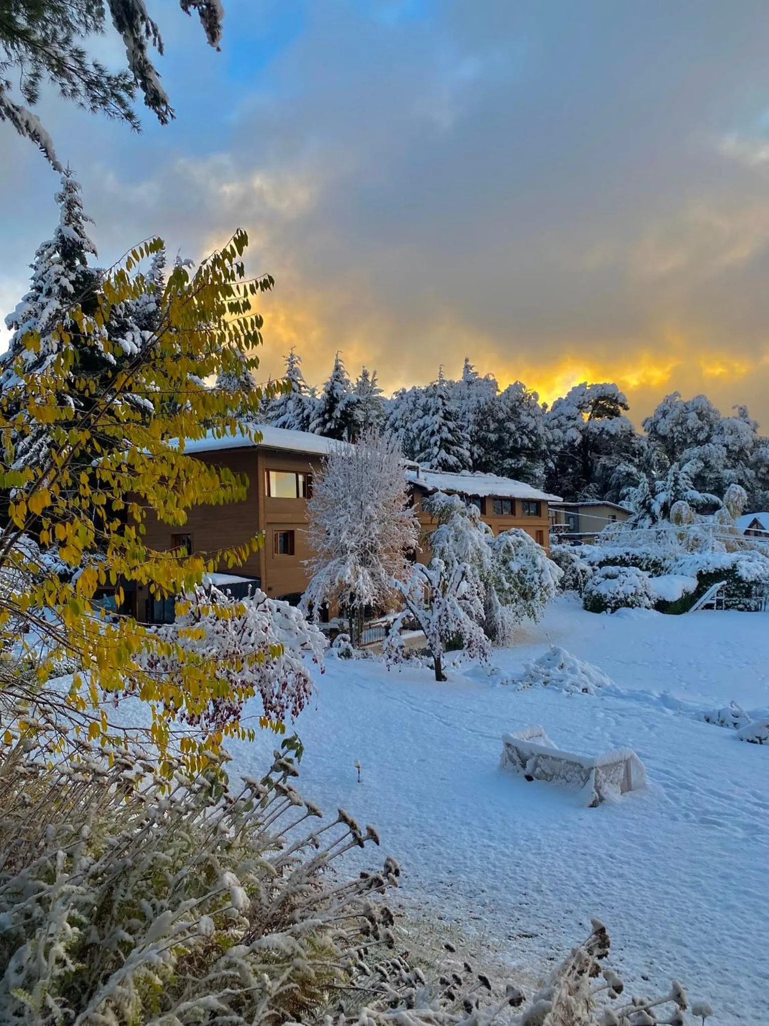 Winter in Le Bouquet Apart Hotel