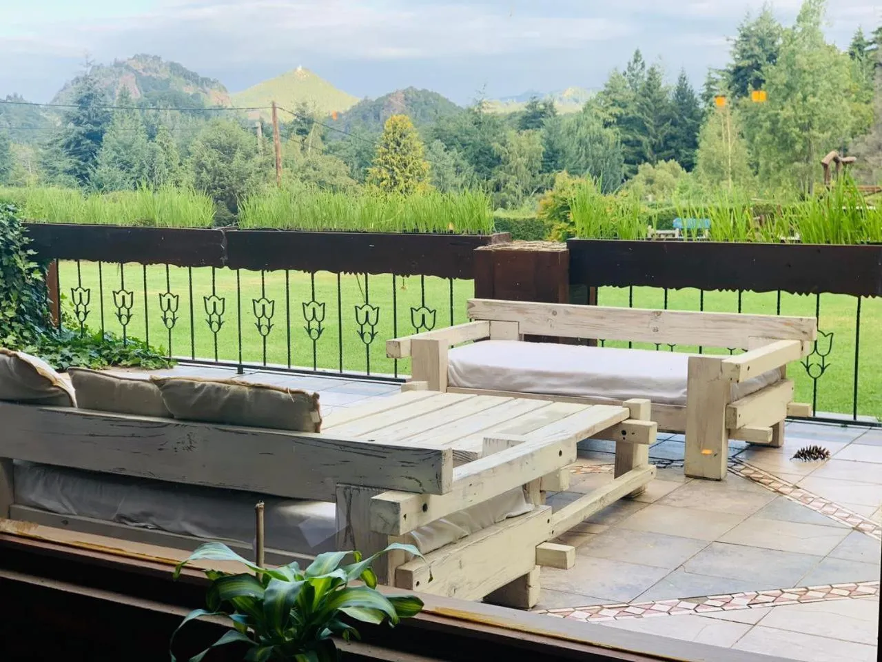 Balcony/Terrace in Le Bouquet Apart Hotel