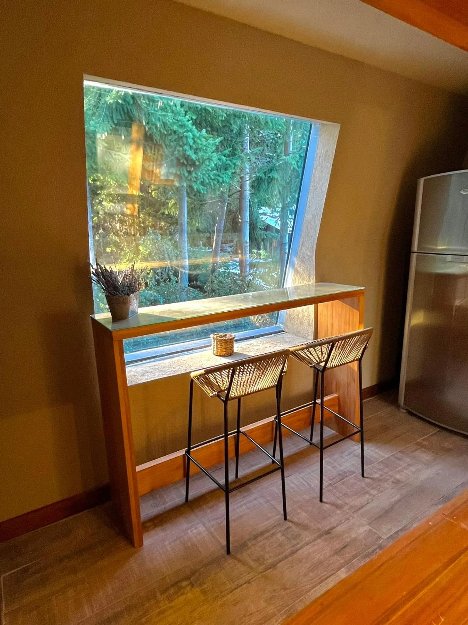 Kitchen or kitchenette in Le Bouquet Apart Hotel