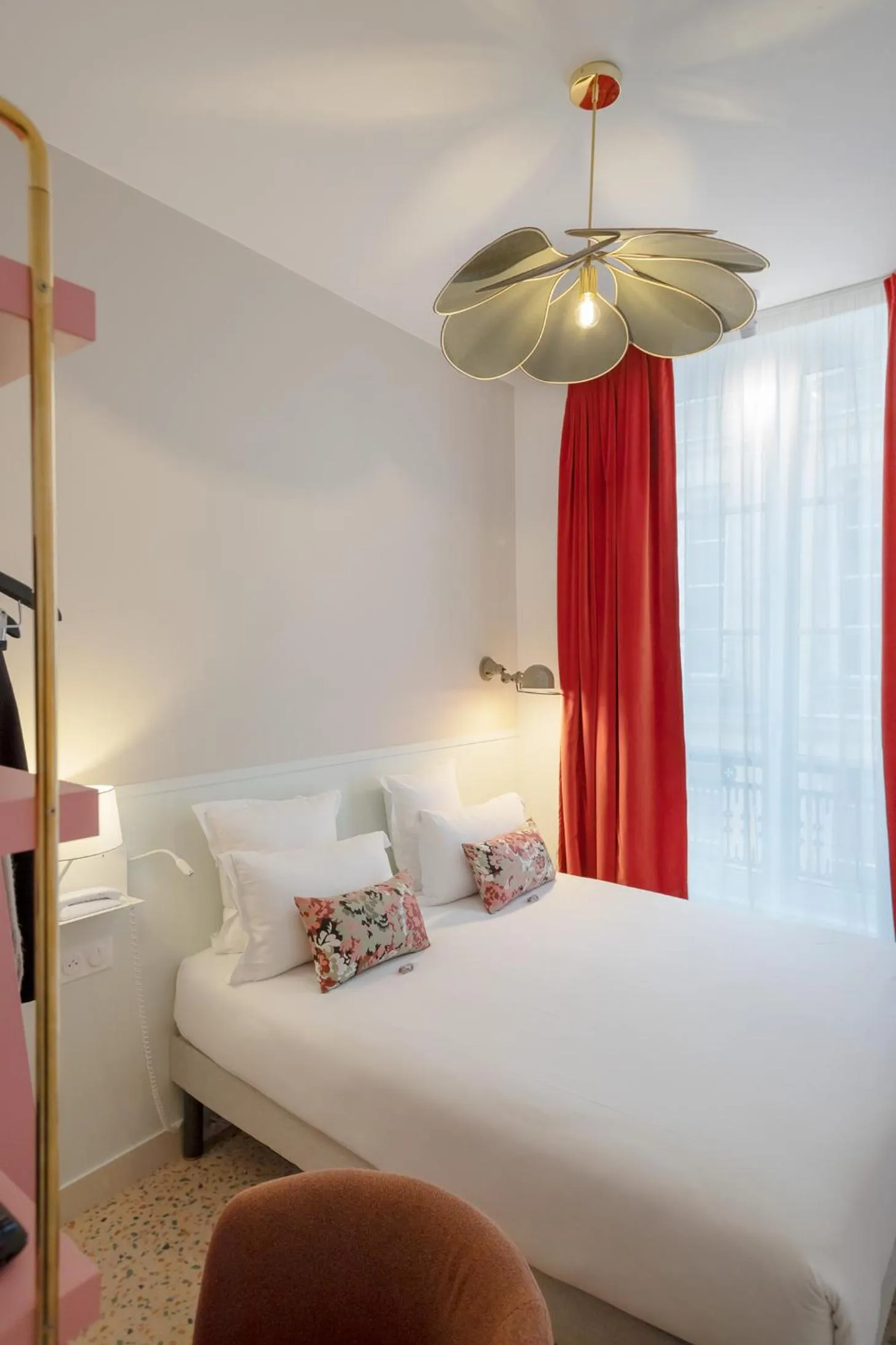 Bed in Trendy Canettes Hotel