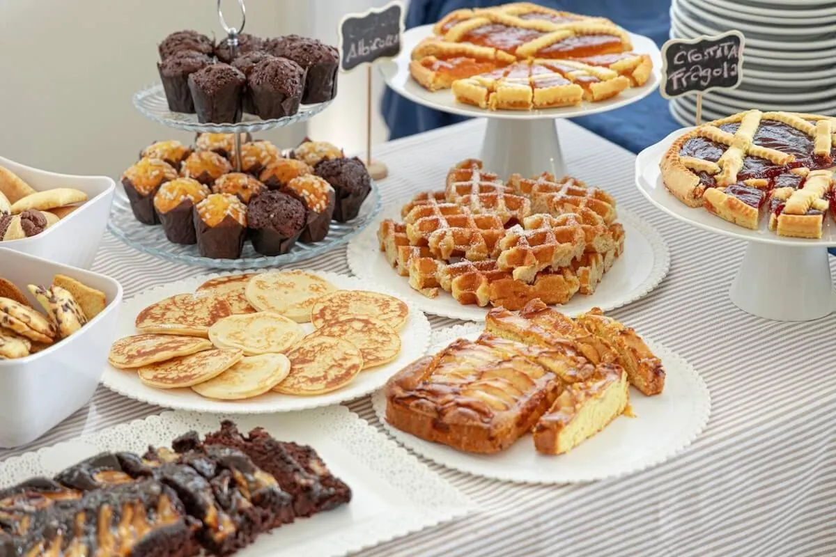 Breakfast in Hotel Avana Fronte Mare