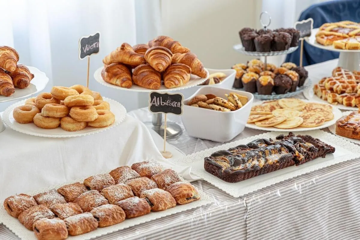 Breakfast in Hotel Avana Fronte Mare