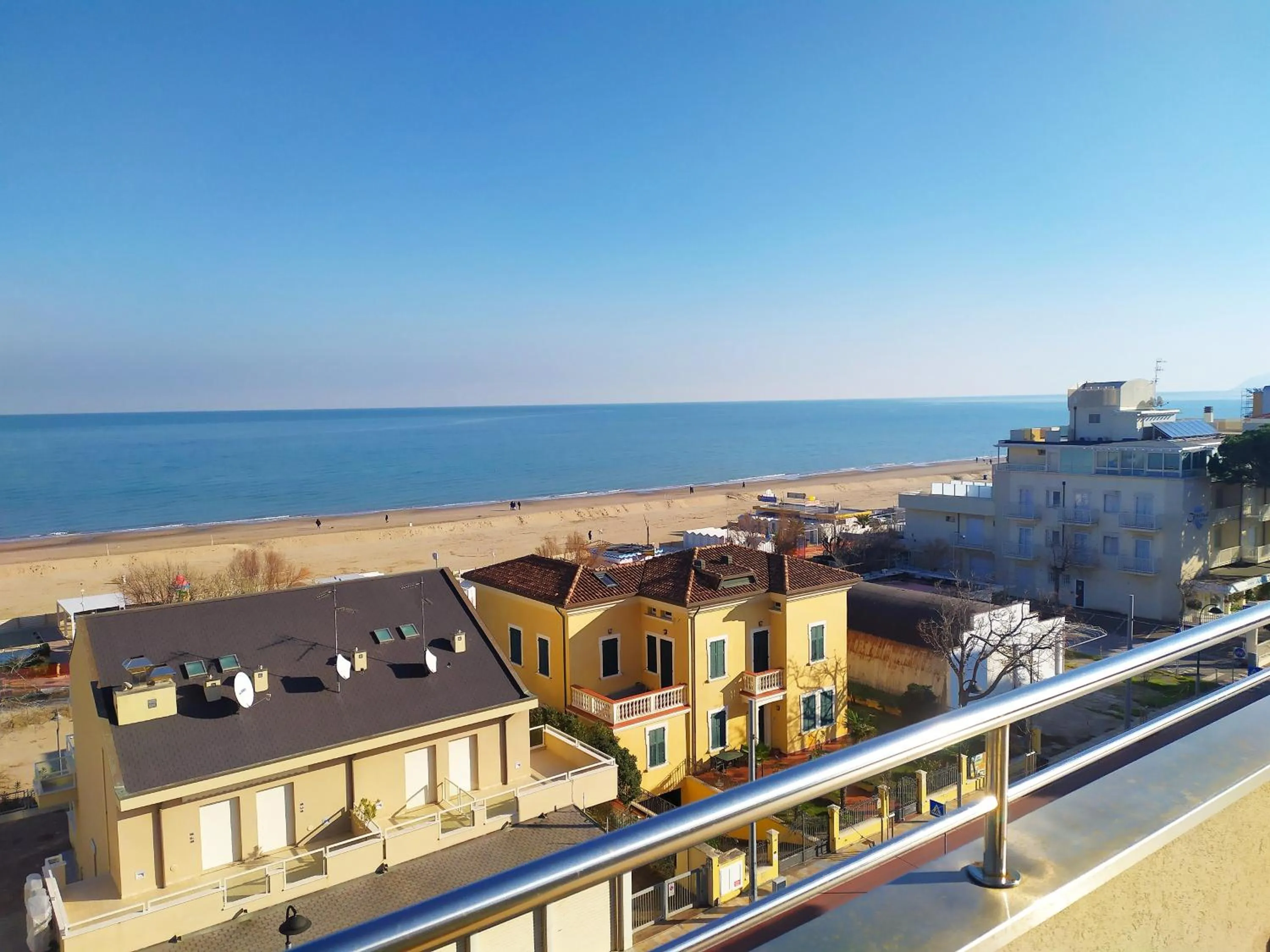 Balcony/Terrace in Hotel Avana Fronte Mare