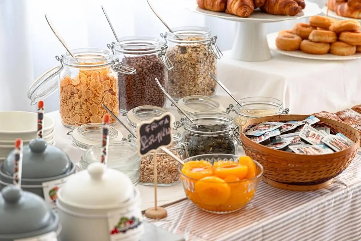 Breakfast in Hotel Avana Fronte Mare