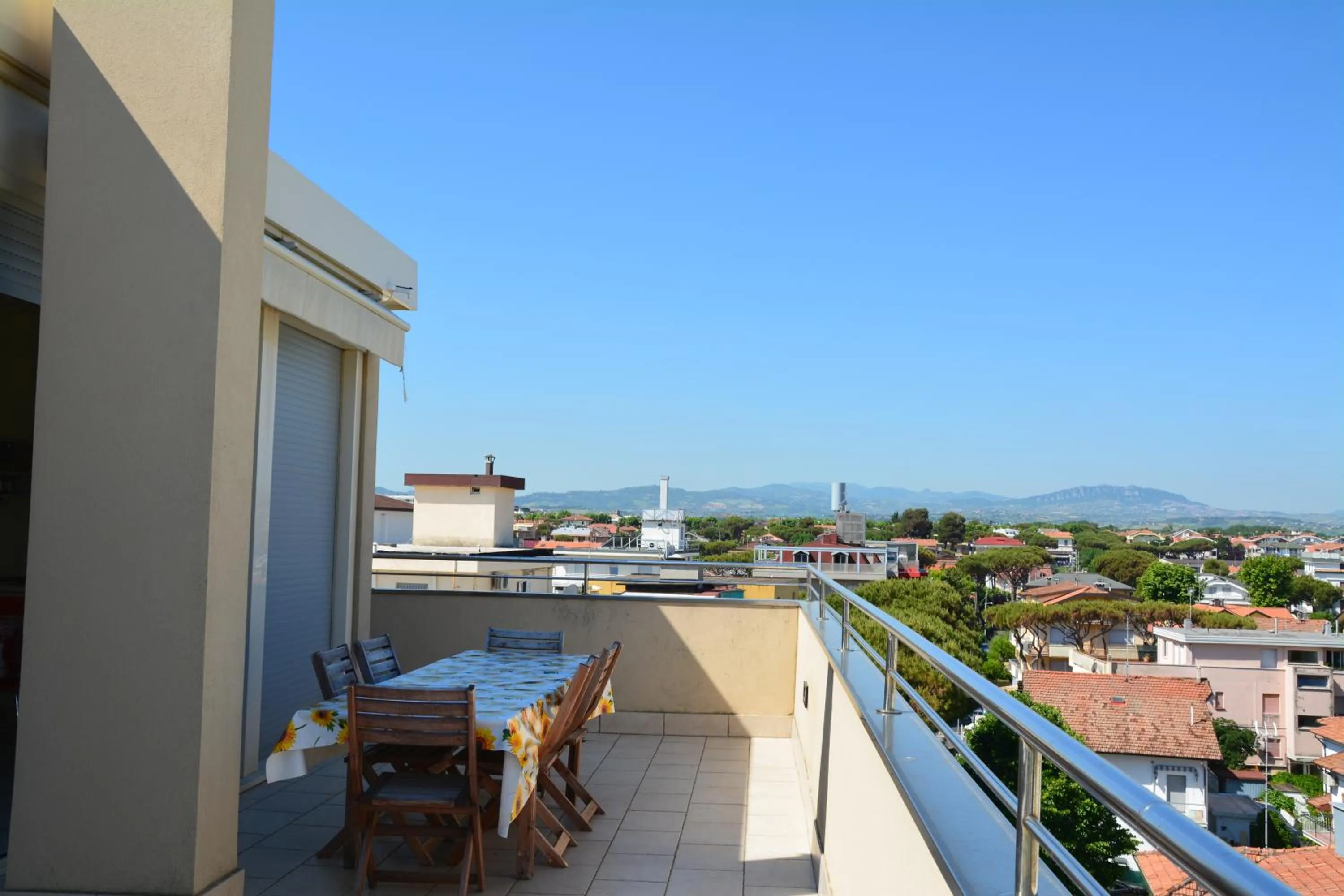Balcony/Terrace in Hotel Avana Fronte Mare