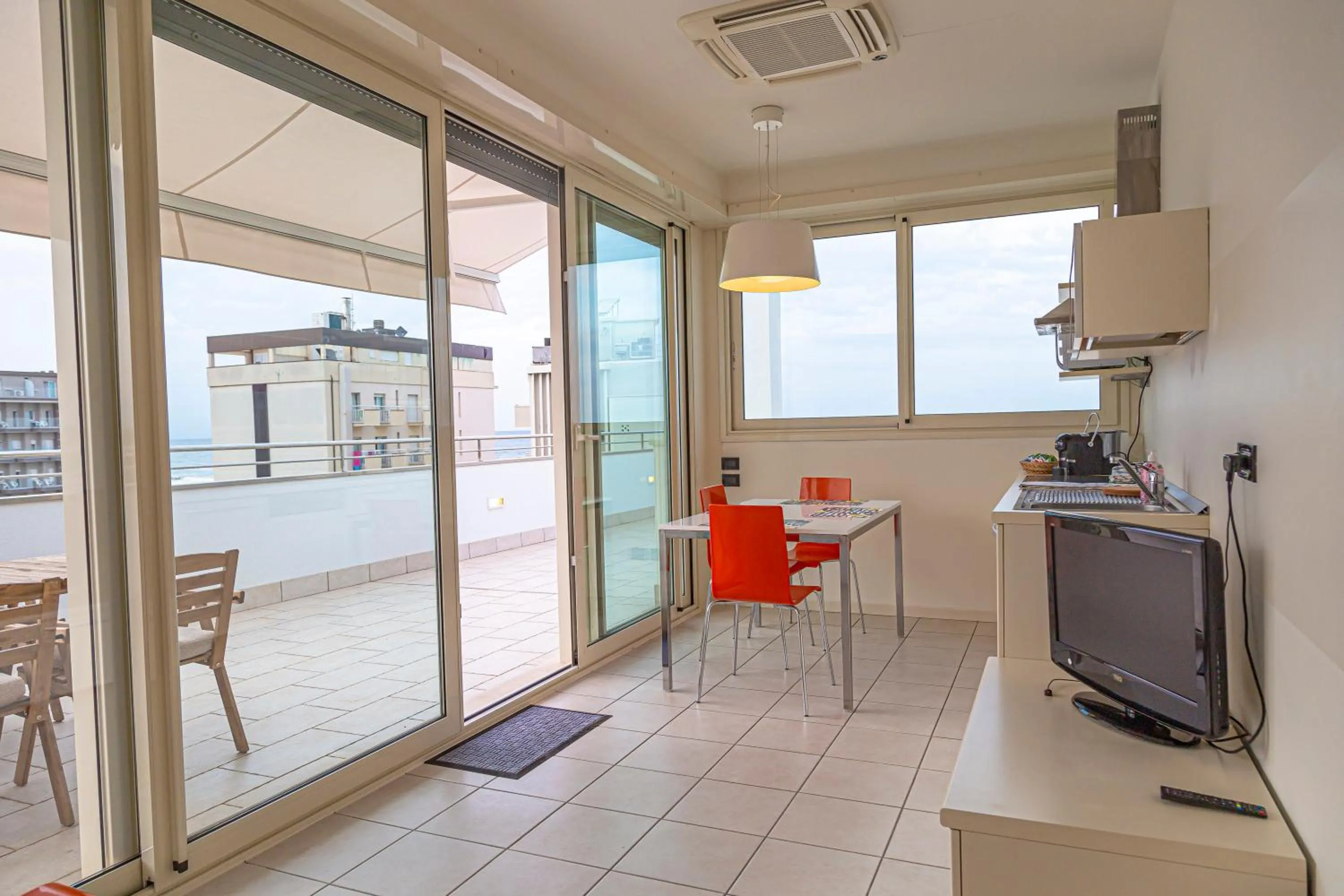 Balcony/Terrace in Hotel Avana Fronte Mare