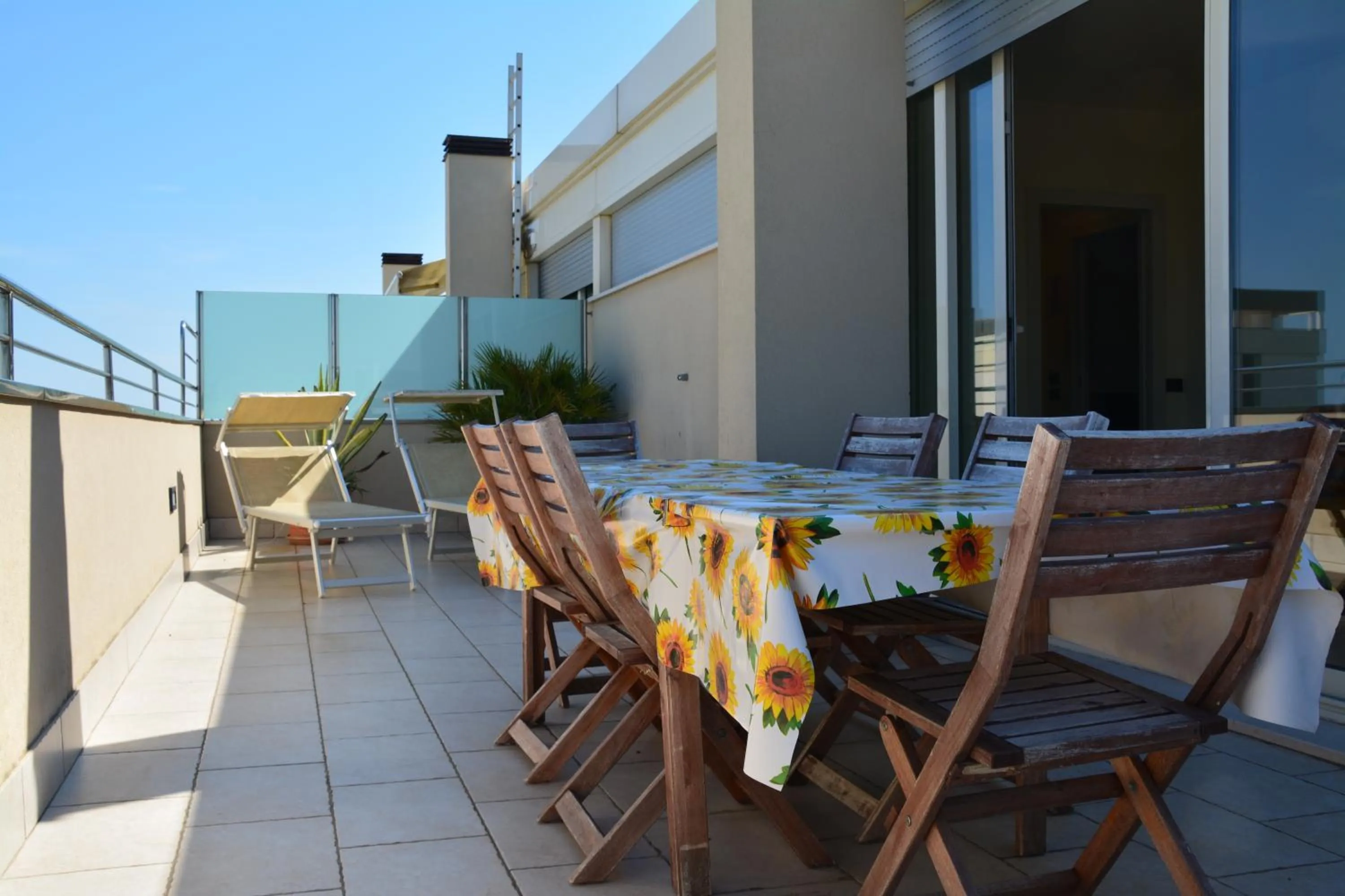 Balcony/Terrace in Hotel Avana Fronte Mare