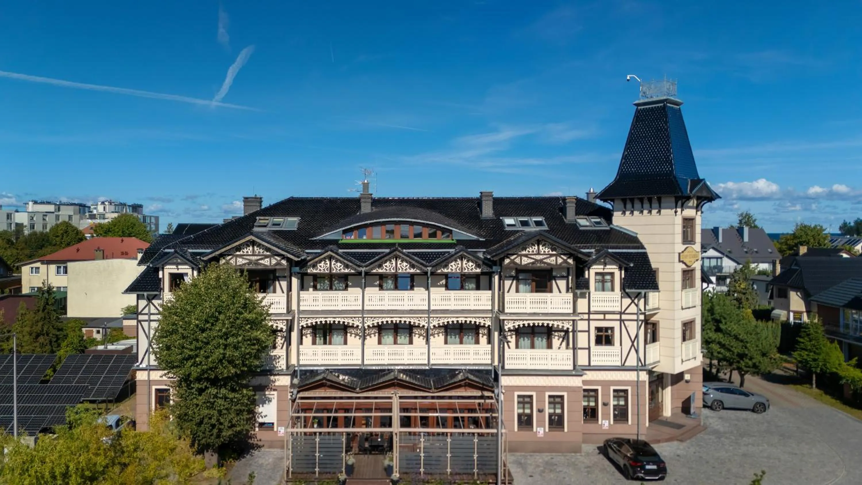 Property building in Hotel&Spa Stary Dziwnów basen swimming pool