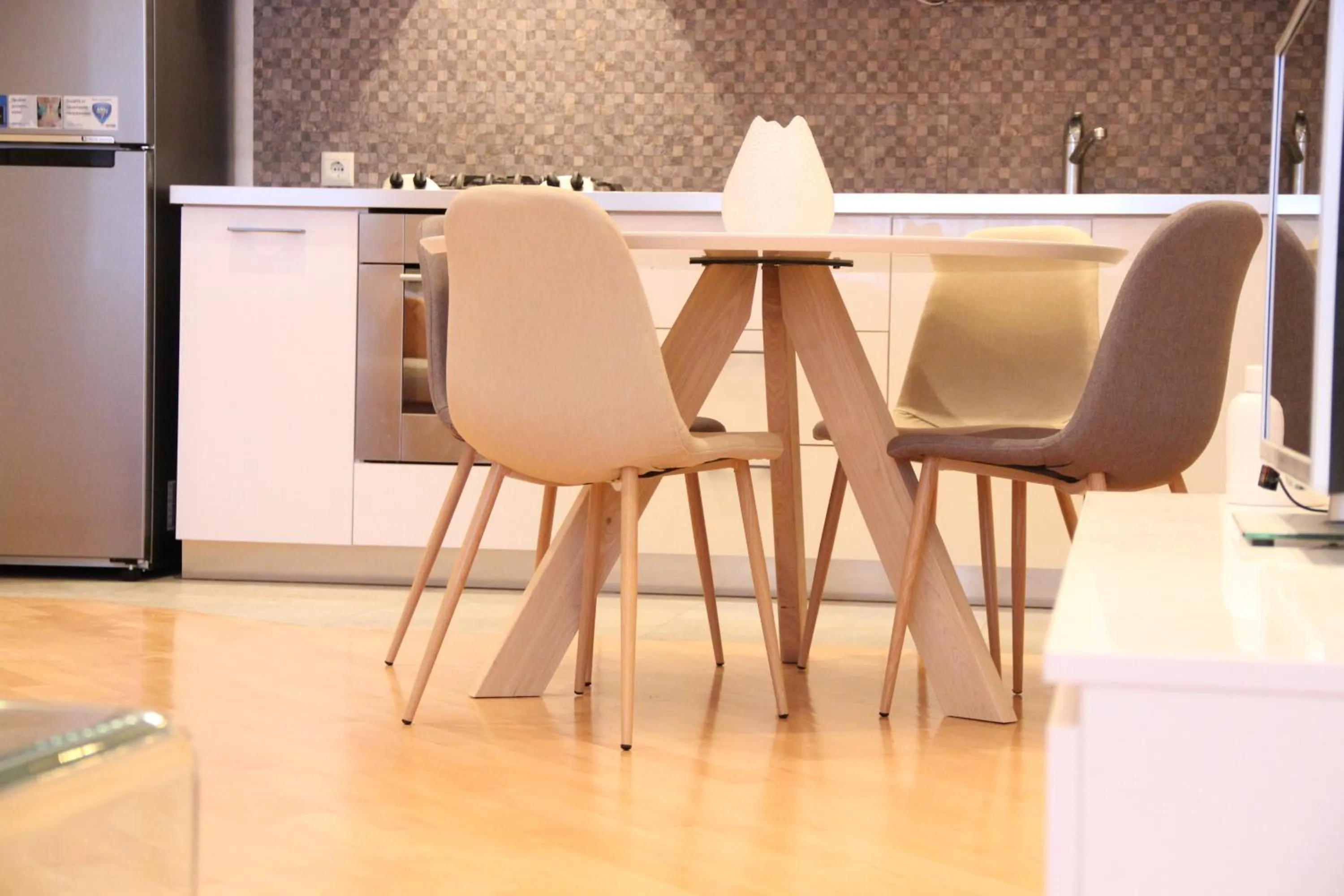 Kitchen or kitchenette in Super Luxury Apartments