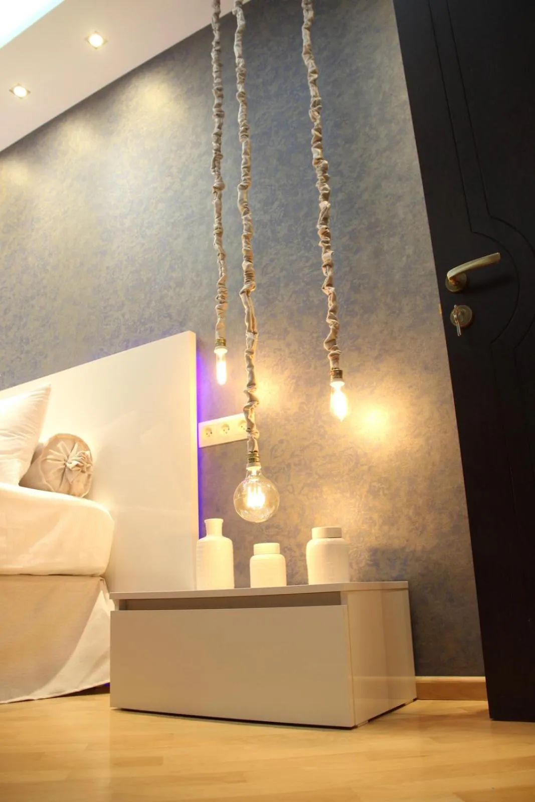 Bed in Super Luxury Apartments