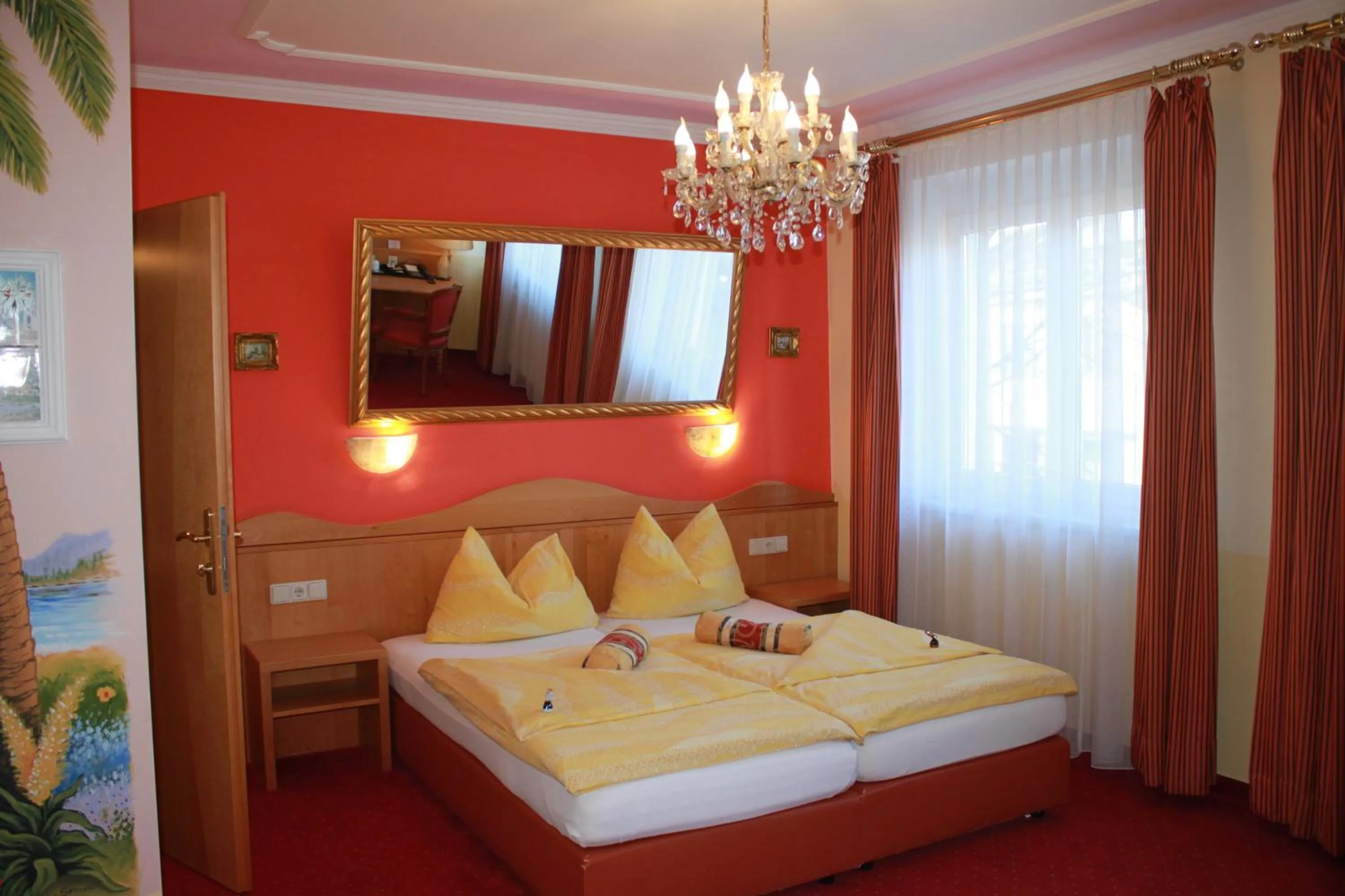 Bed in City Hotel Neunkirchen