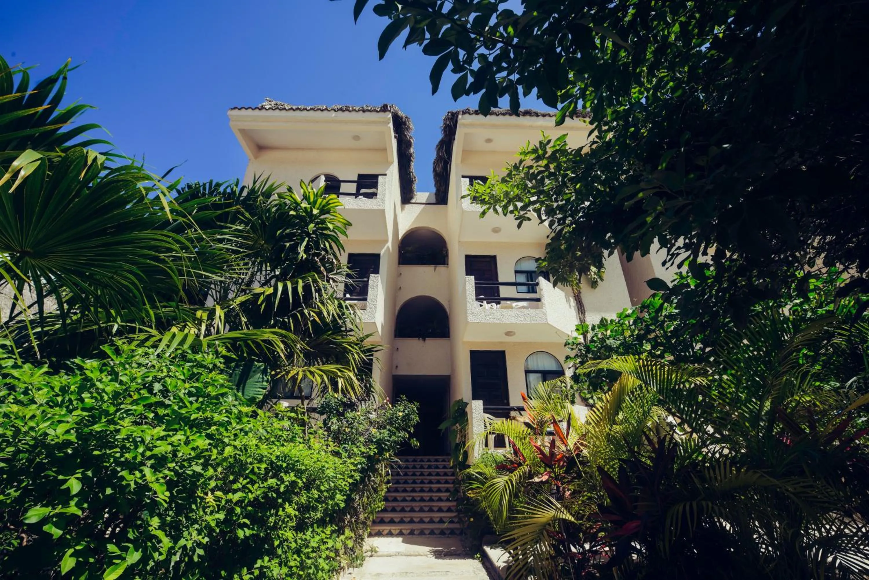 Facade/entrance in Aquatech Villas DeRosa Resort