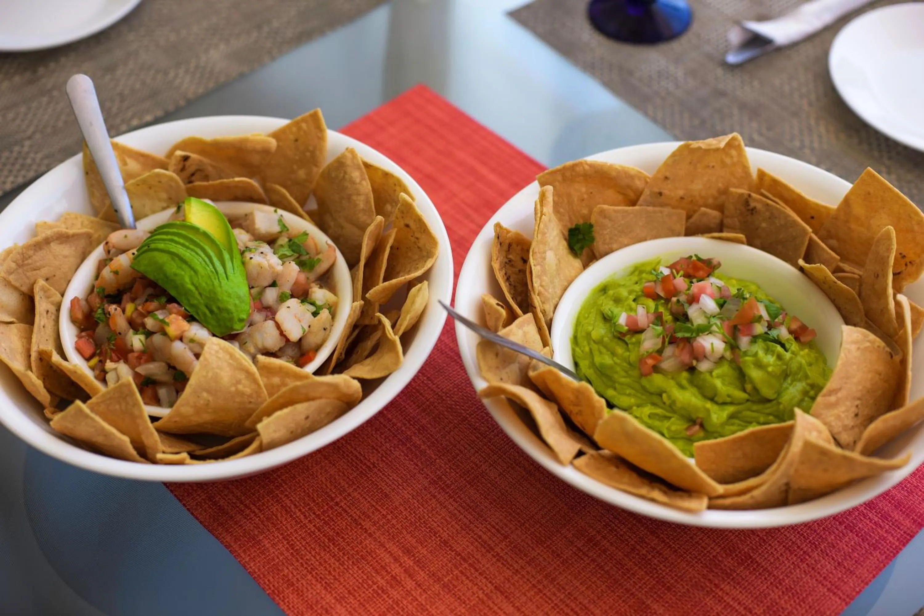 Food close-up in Aquatech Villas DeRosa Resort