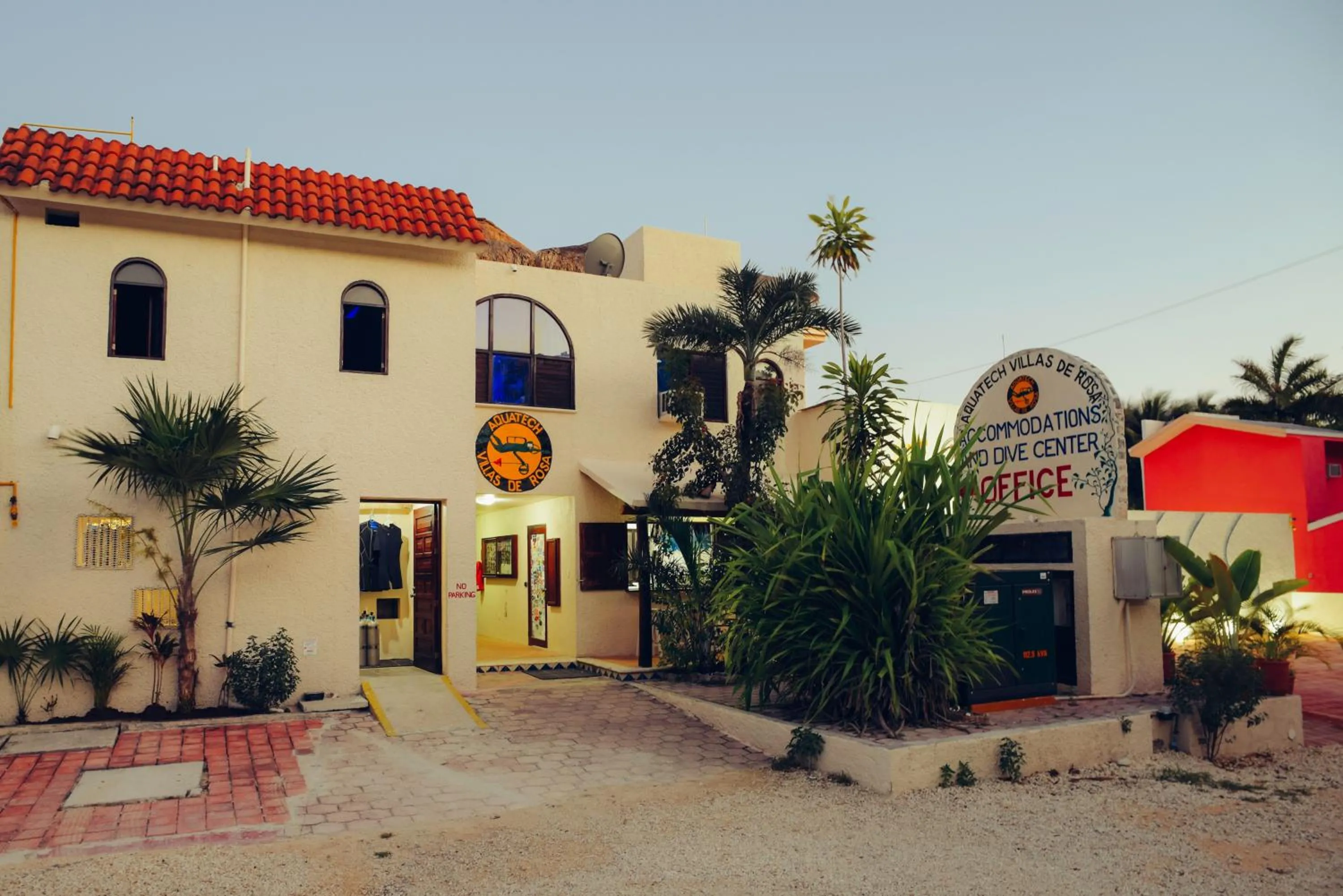 Street view in Aquatech Villas DeRosa Resort