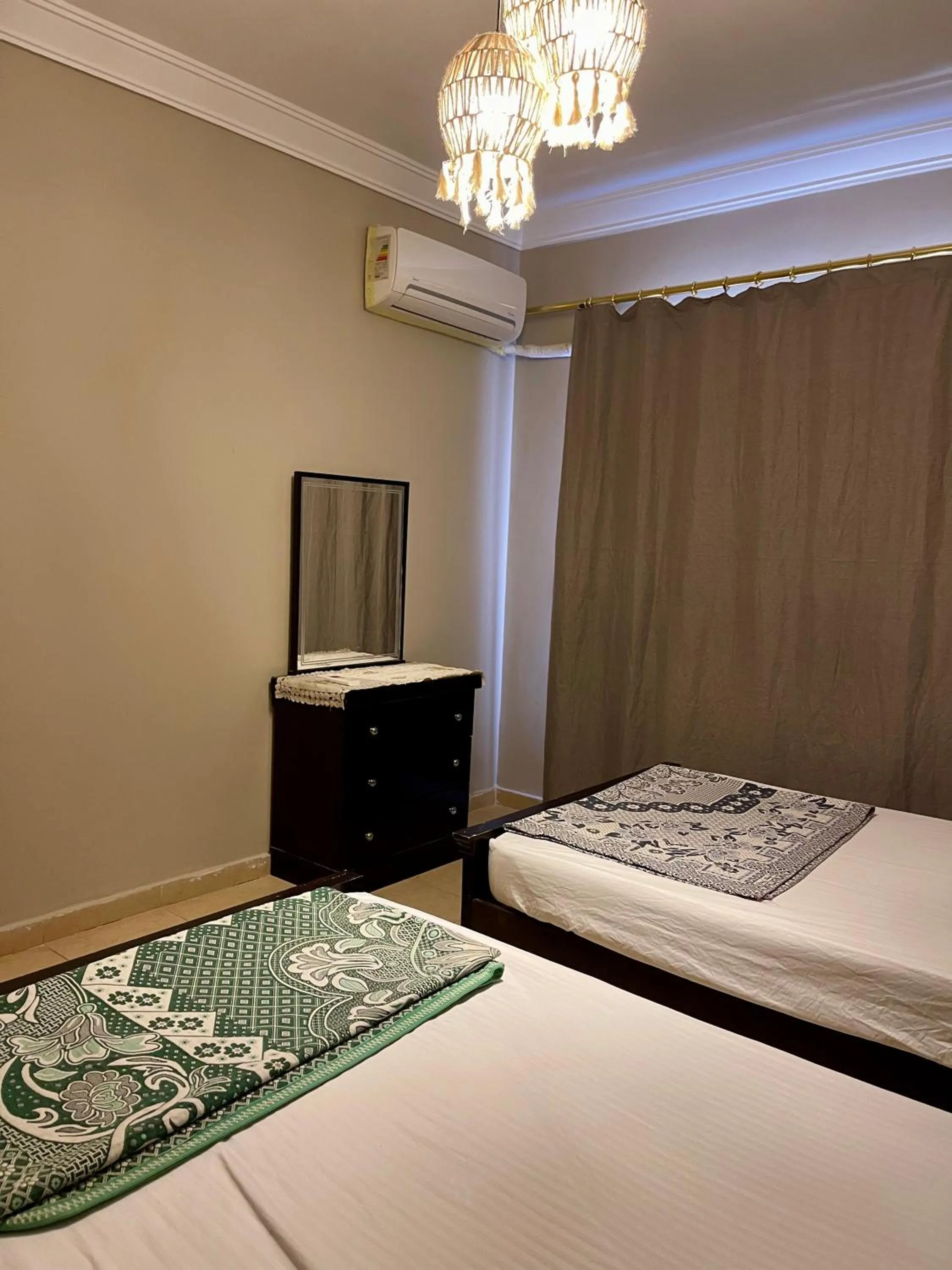 Bed in Chalet in Bluebay Asia Resort Ain Sokhna