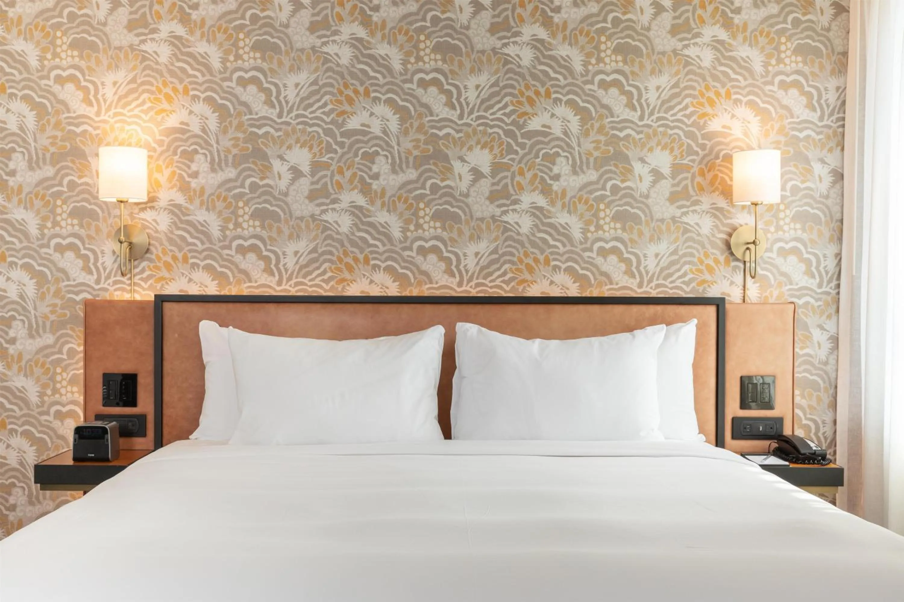 Bedroom, Bed in Holston House Nashville, in The Unbound Collection by Hyatt