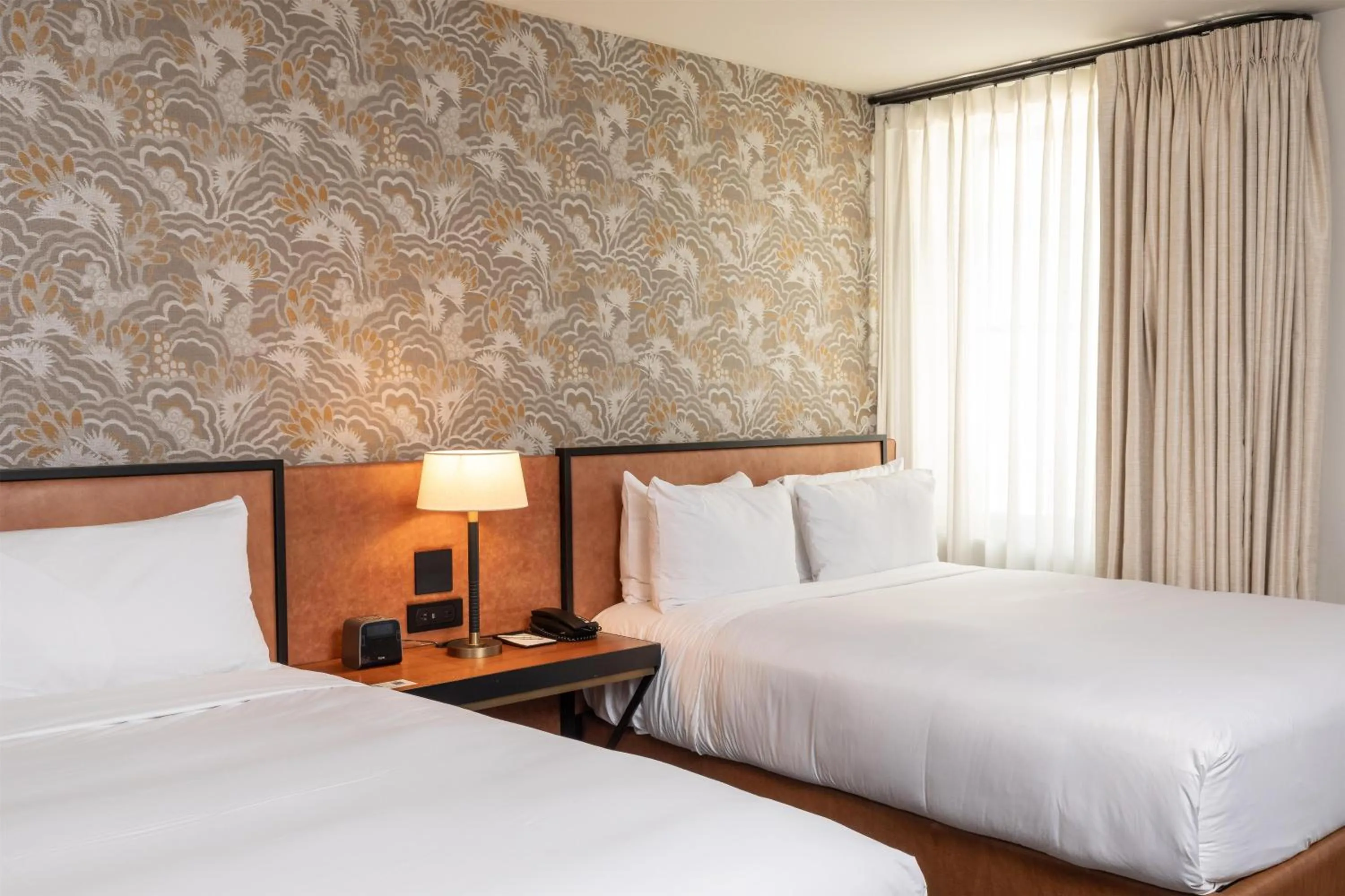 Bedroom, Bed in Holston House Nashville, in The Unbound Collection by Hyatt