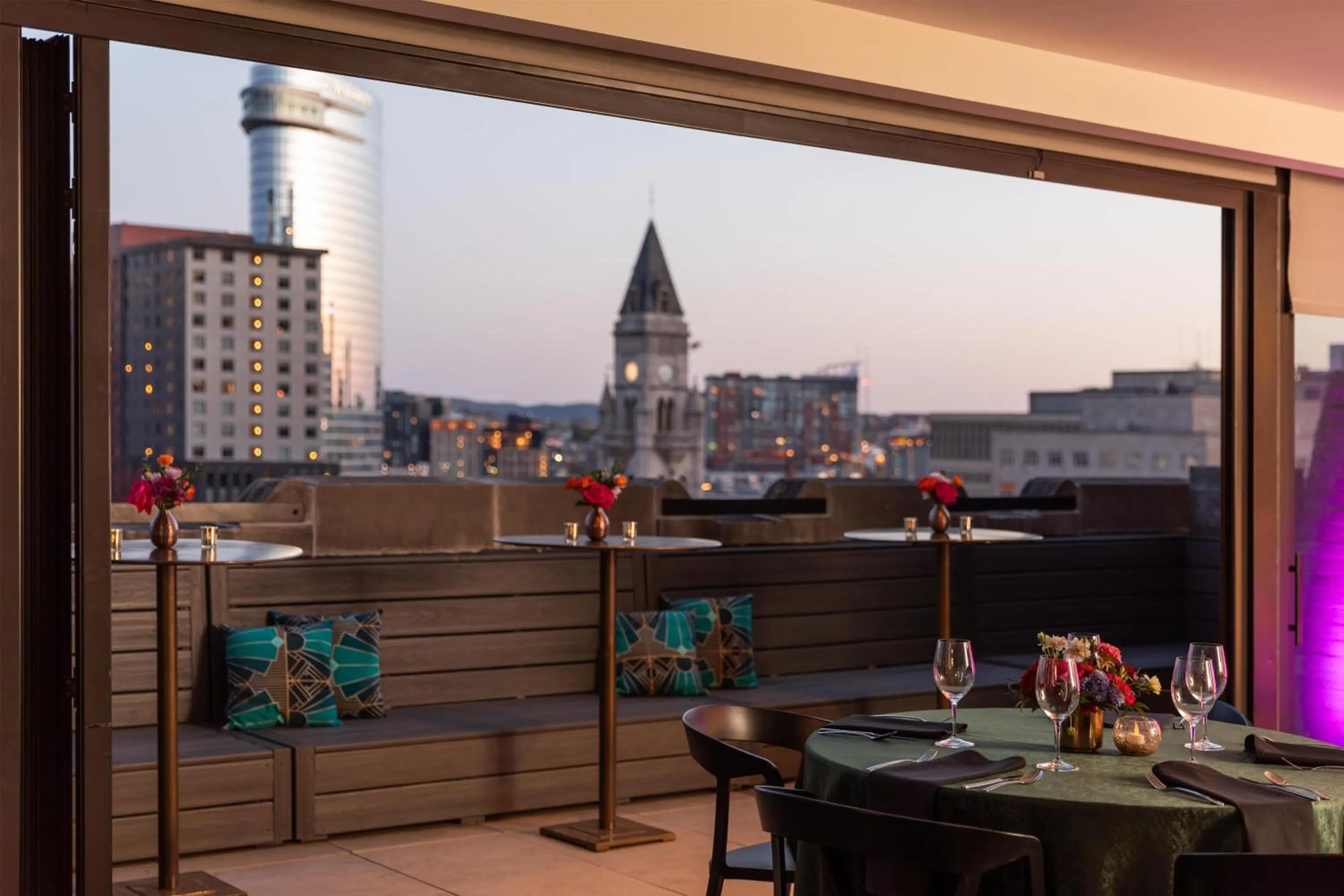 Patio in Holston House Nashville, in The Unbound Collection by Hyatt