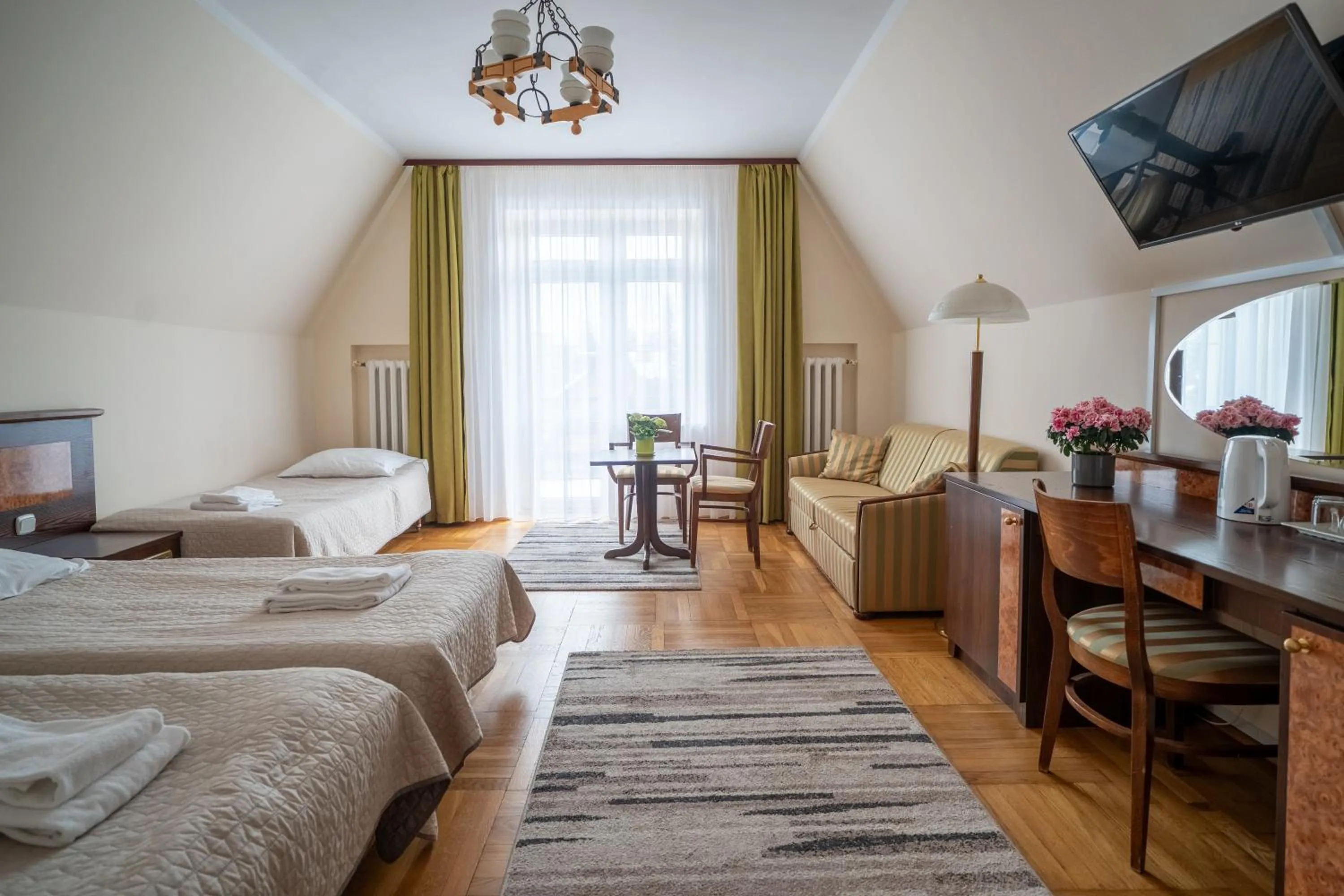 Bed in Zespół Dolina Białego - Willa Pan Tadeusz