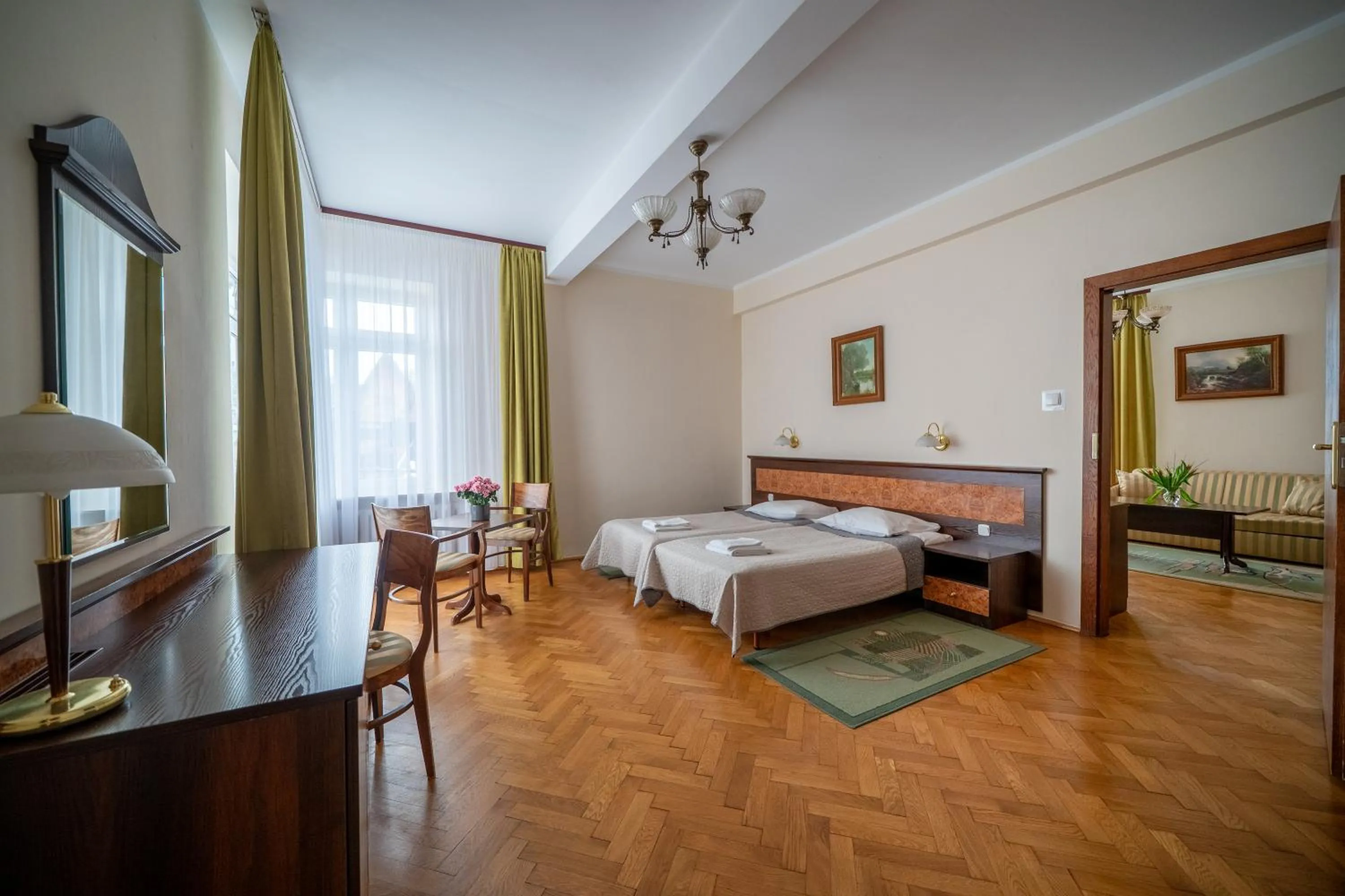 Bed in Zespół Dolina Białego - Willa Pan Tadeusz