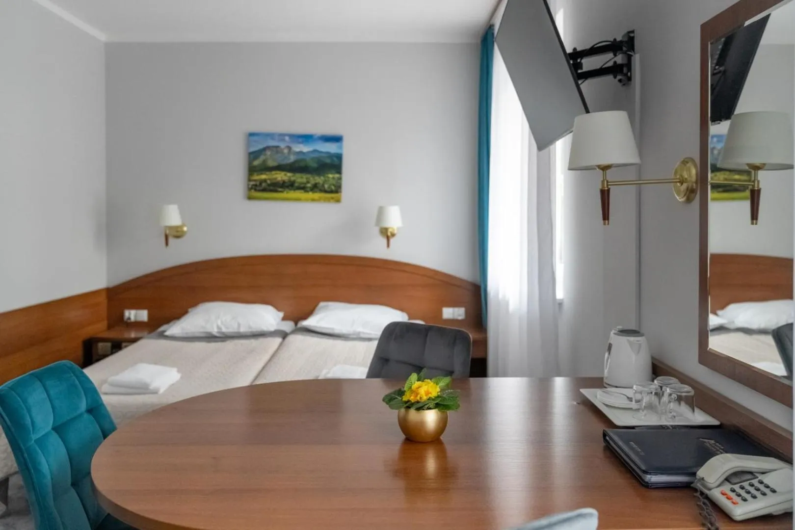 Bed in Zespół Dolina Białego - Pensjonat Telimena