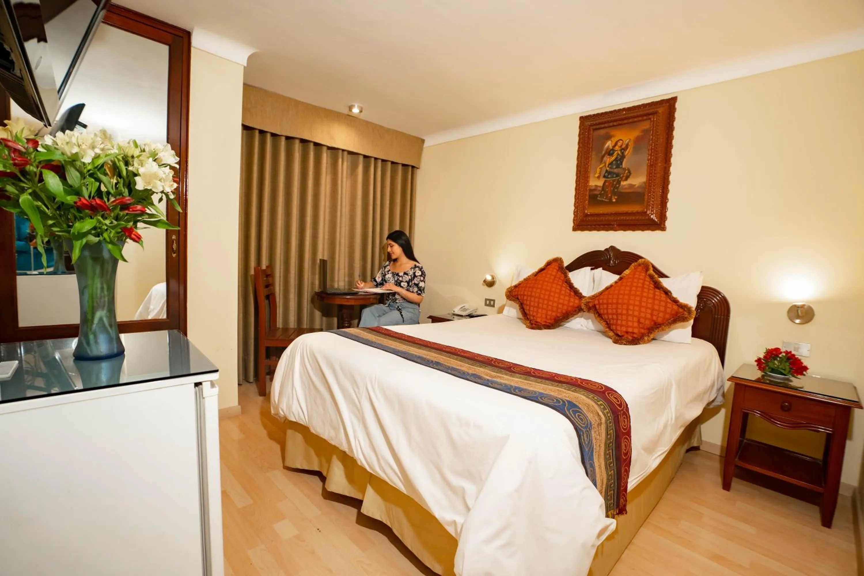 Photo of the whole room, Bed in Hotel Agustos Cusco