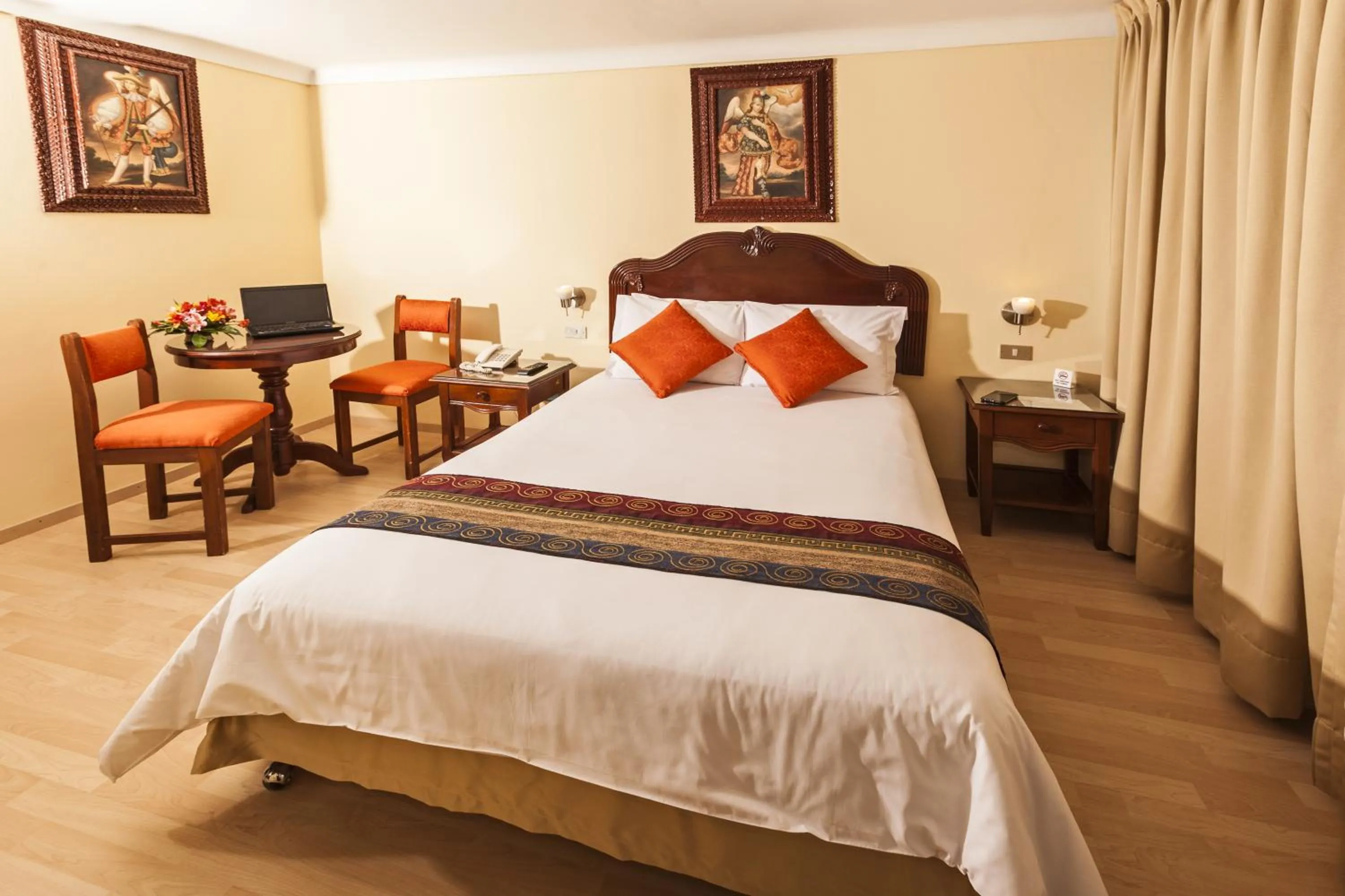 Bed in Hotel Agustos Cusco