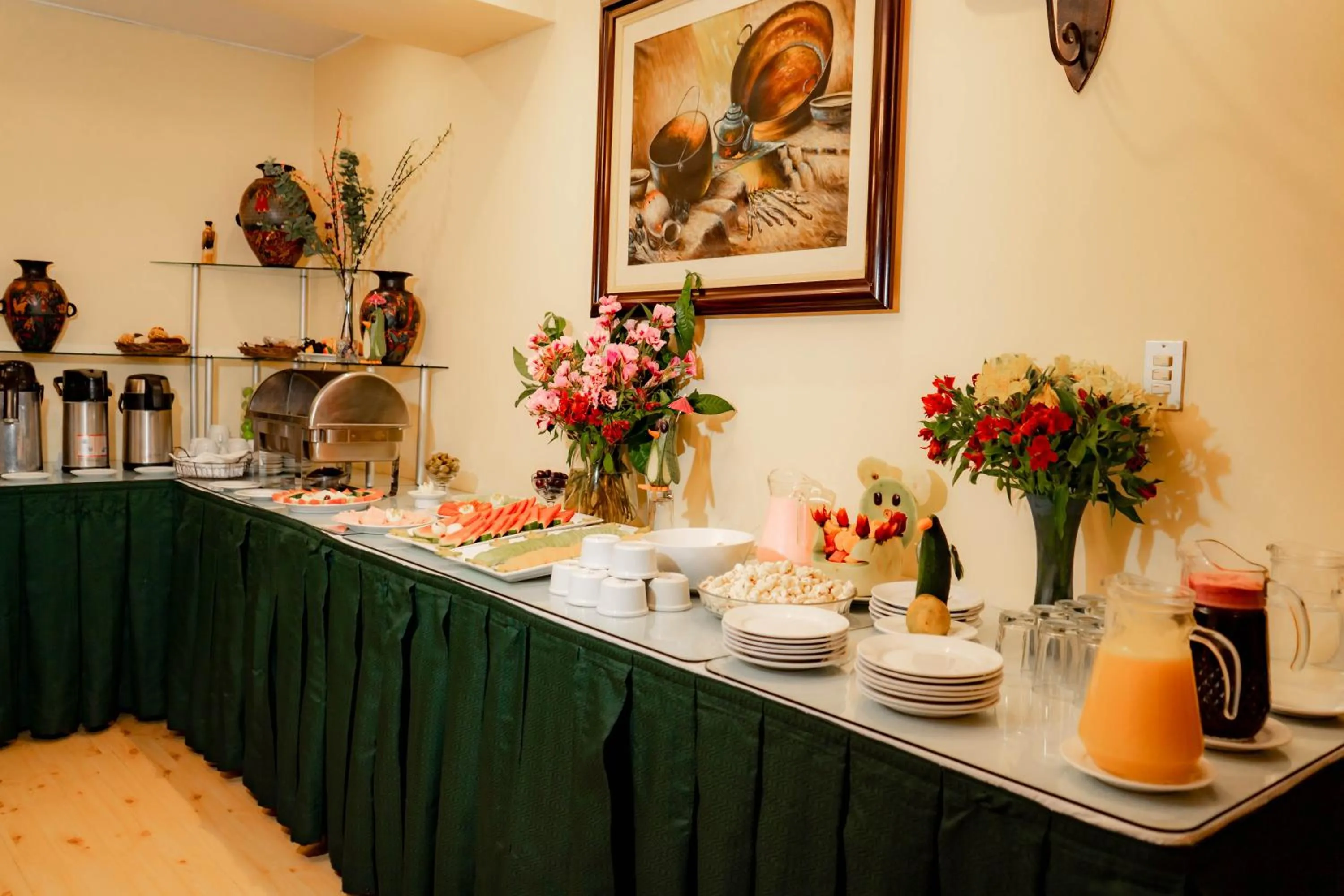 Breakfast in Hotel Agustos Cusco