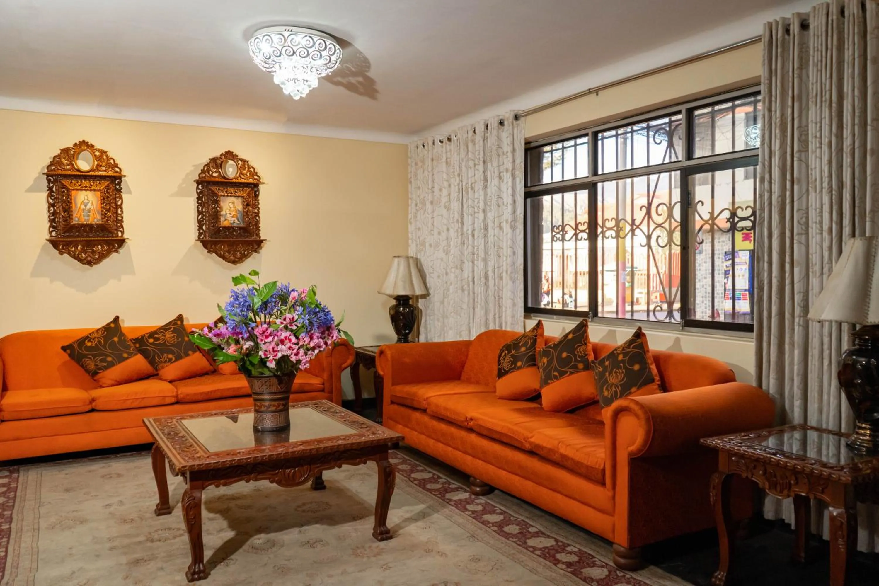 Lobby or reception in Hotel Agustos Cusco