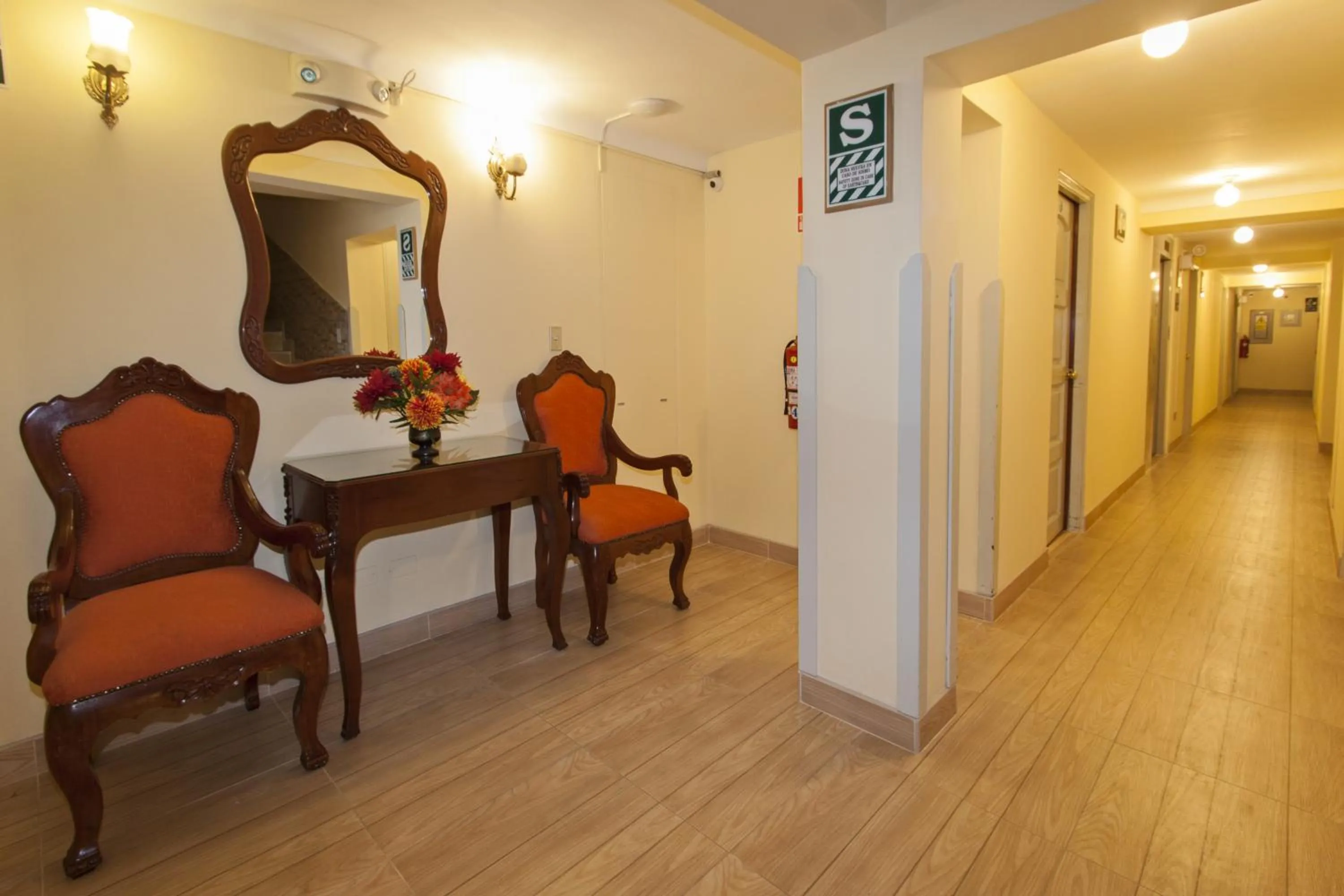Living room in Hotel Agustos Cusco