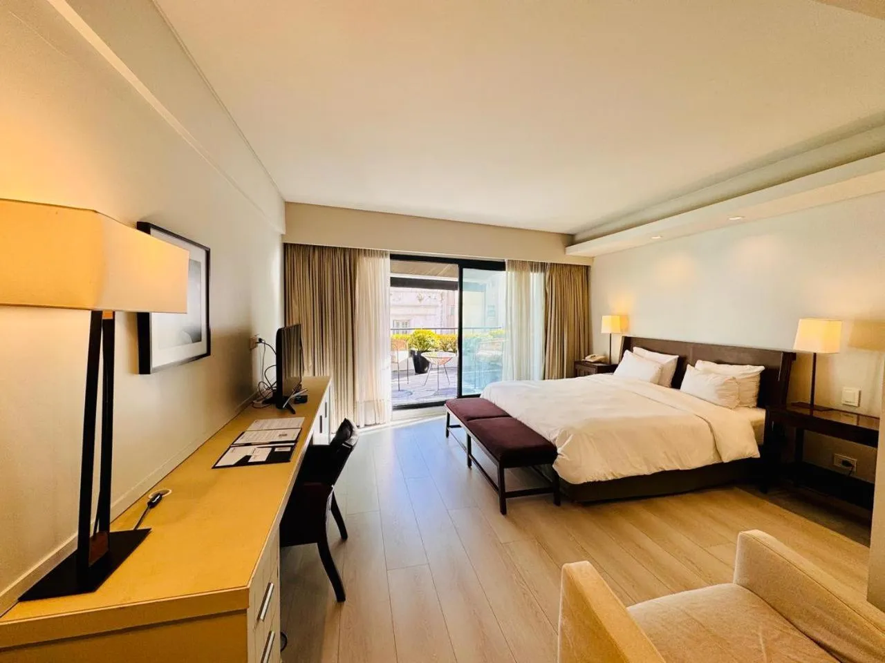 Balcony/Terrace, Bed in Libertad Hotel Buenos Aires