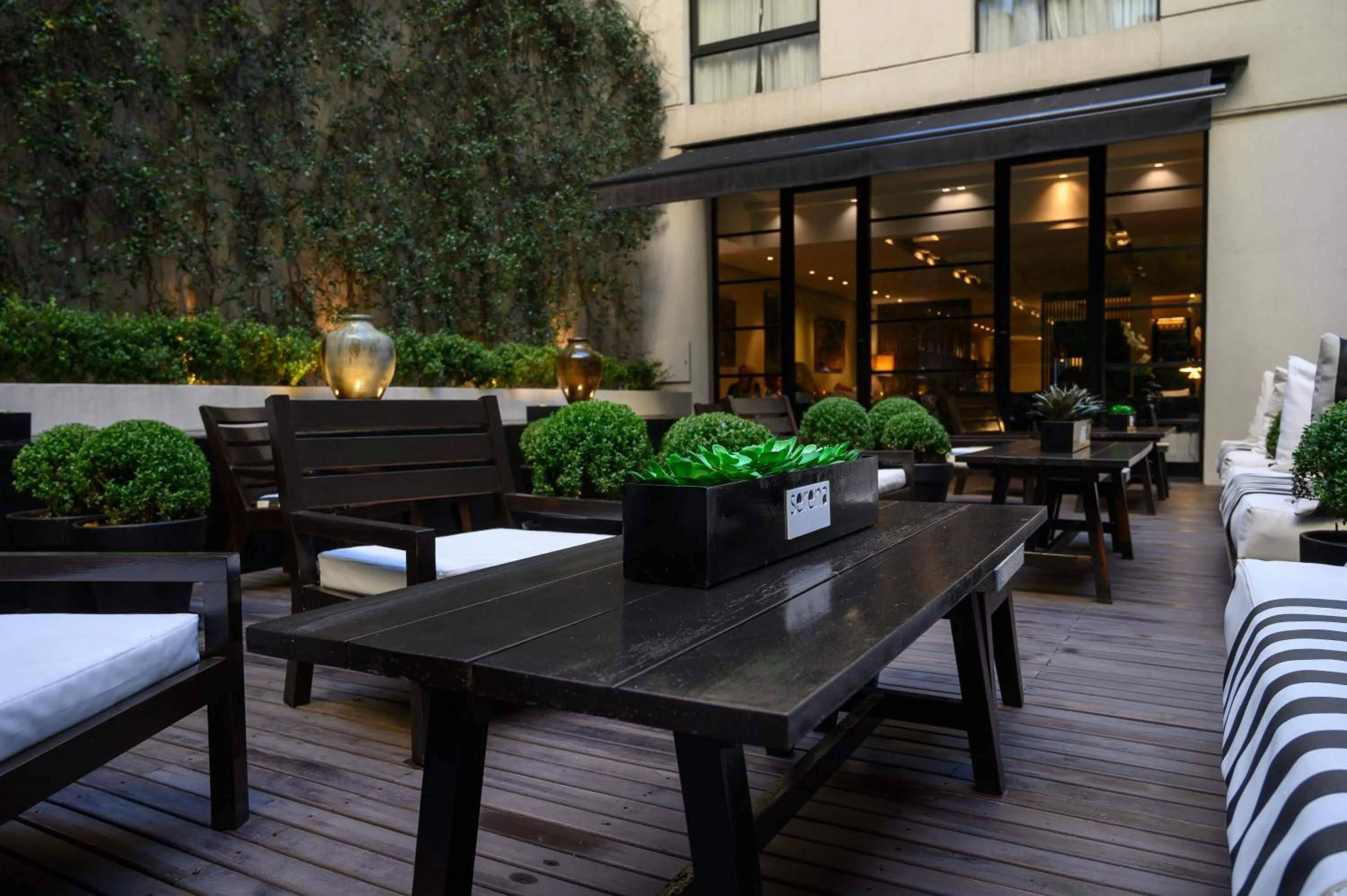 Patio in Libertad Hotel Buenos Aires