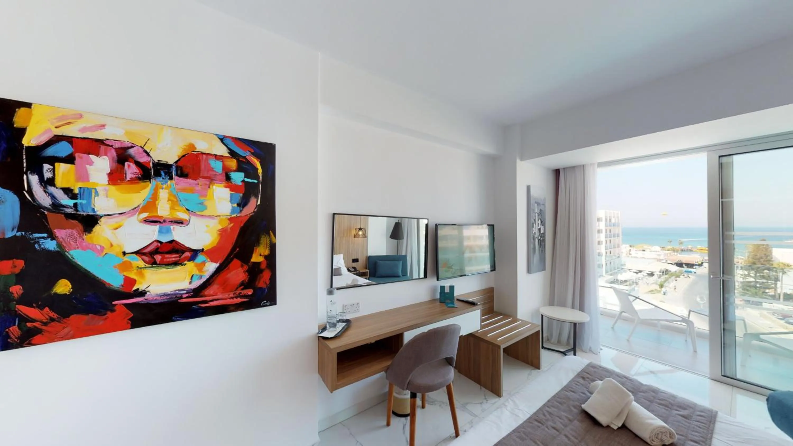 Bedroom in The Blue Ivy Hotel & Suites