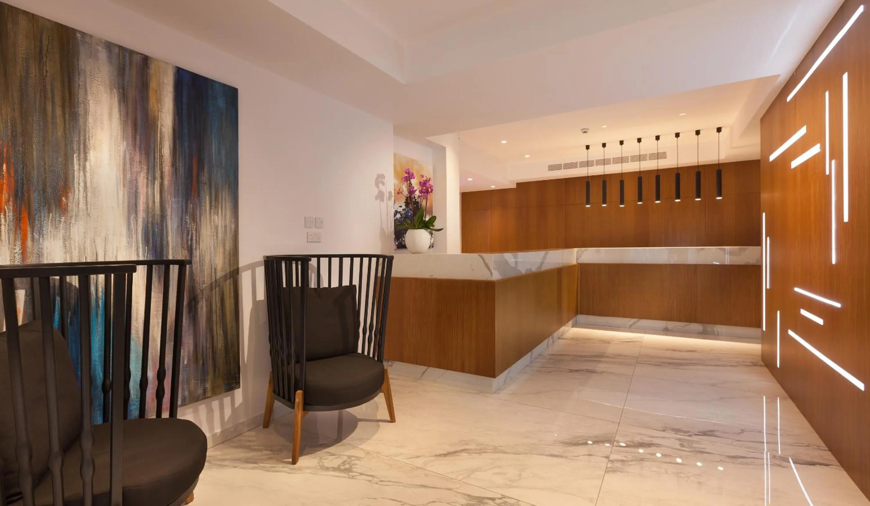 Lobby or reception in The Blue Ivy Hotel & Suites